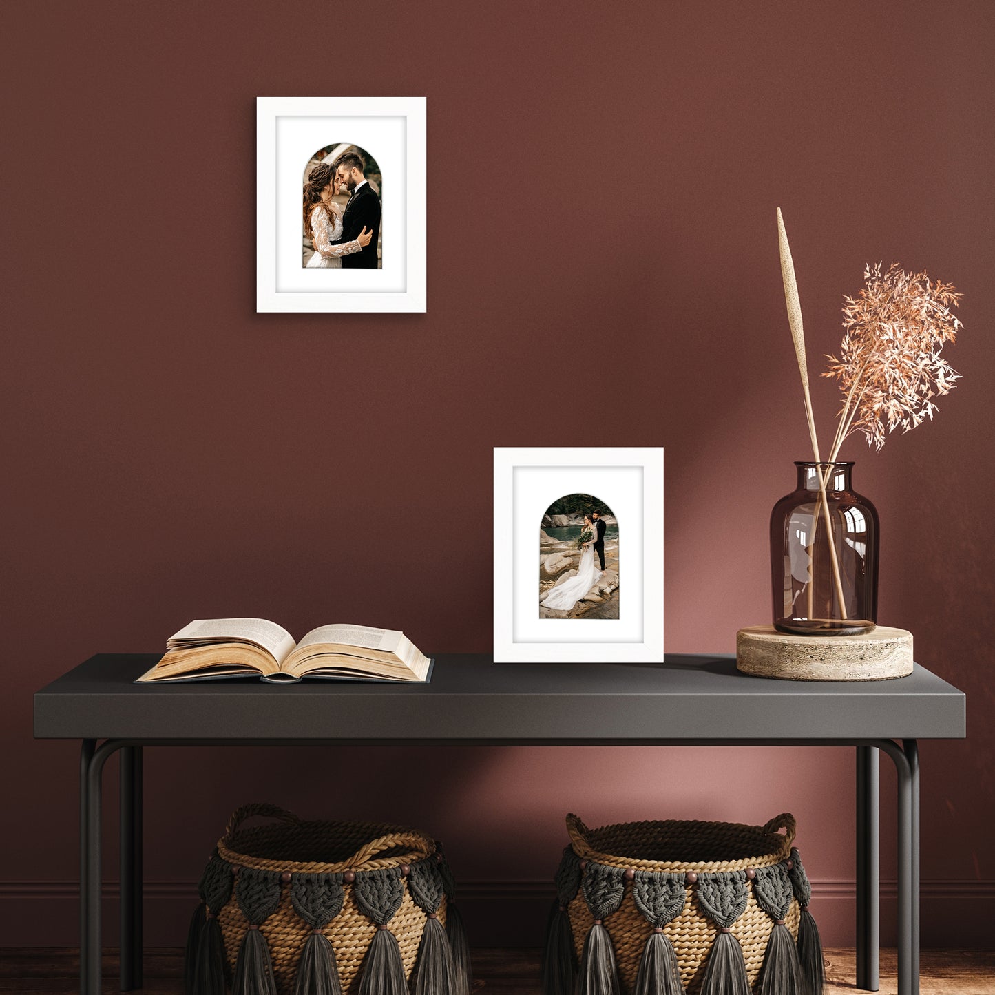 Gallery Picture Frame with Arched Mat | Signature Collection