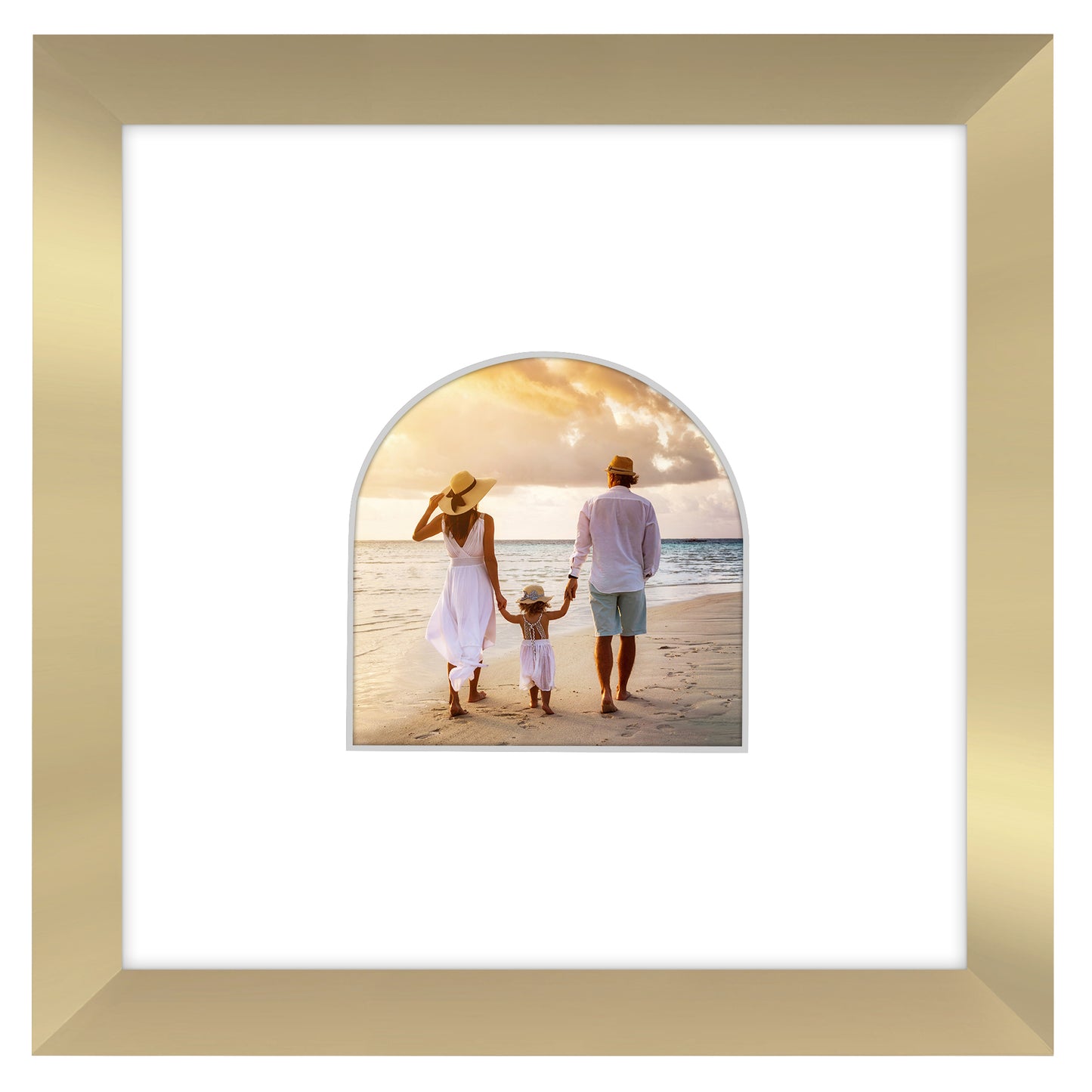 Gallery Picture Frame with Arched Mat | Signature Collection