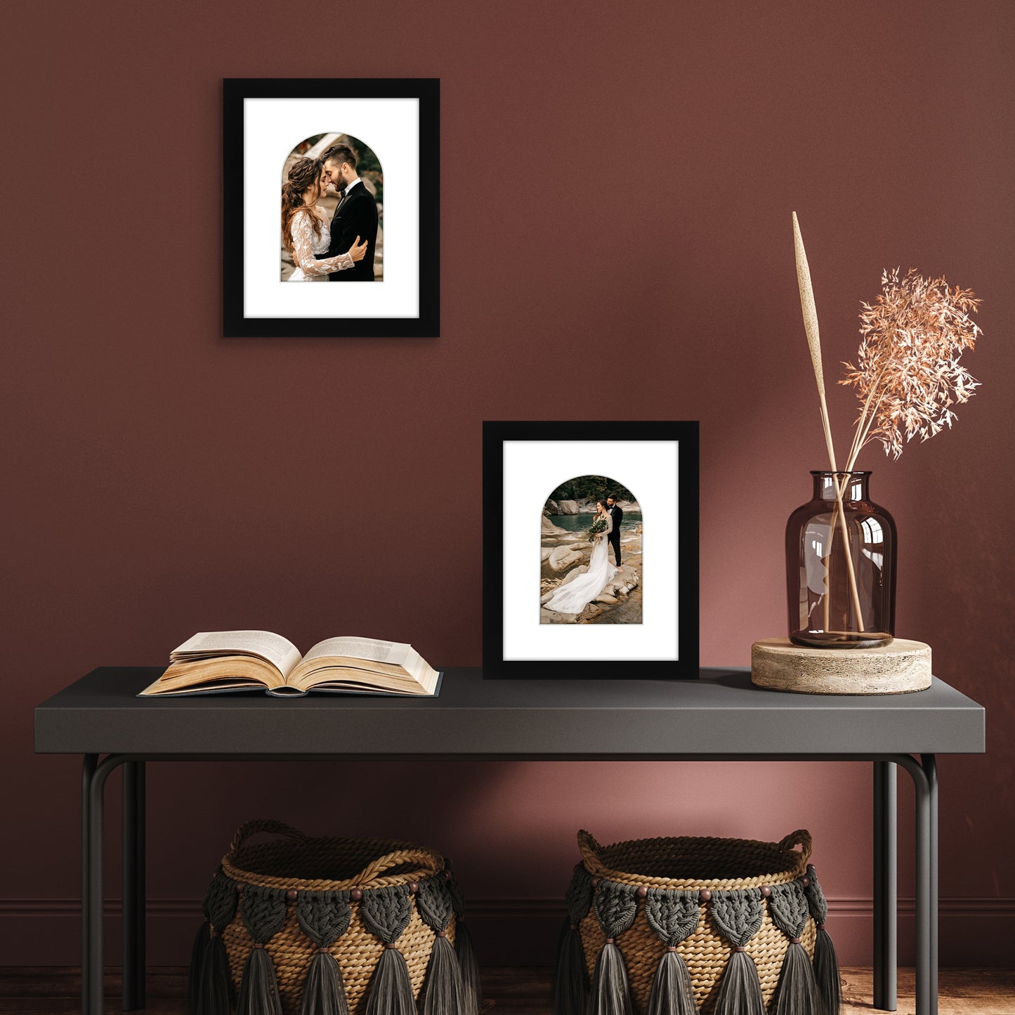 Gallery Picture Frame with Arched Mat | Signature Collection