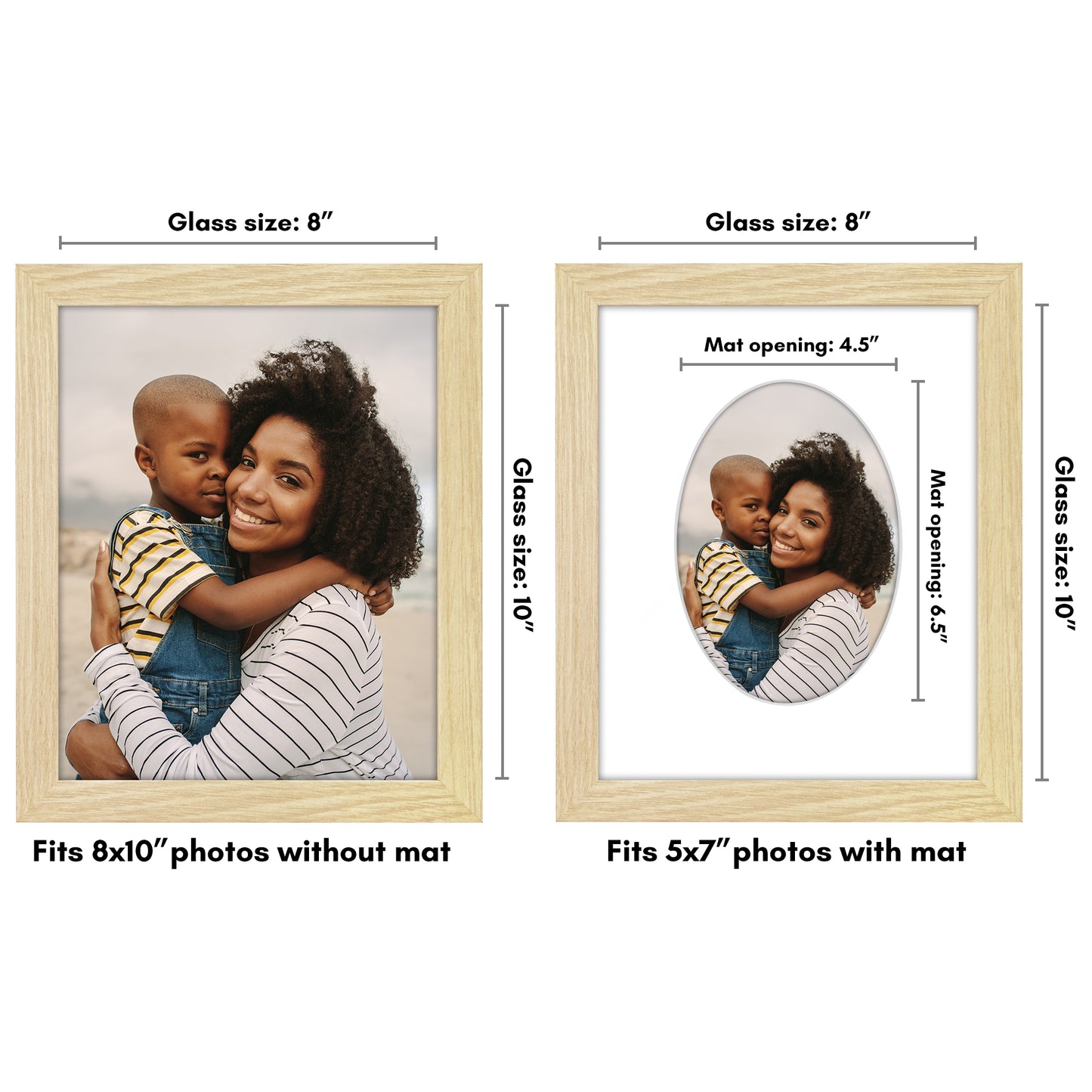 Gallery Picture Frame with Oval Mat | Signature Collection