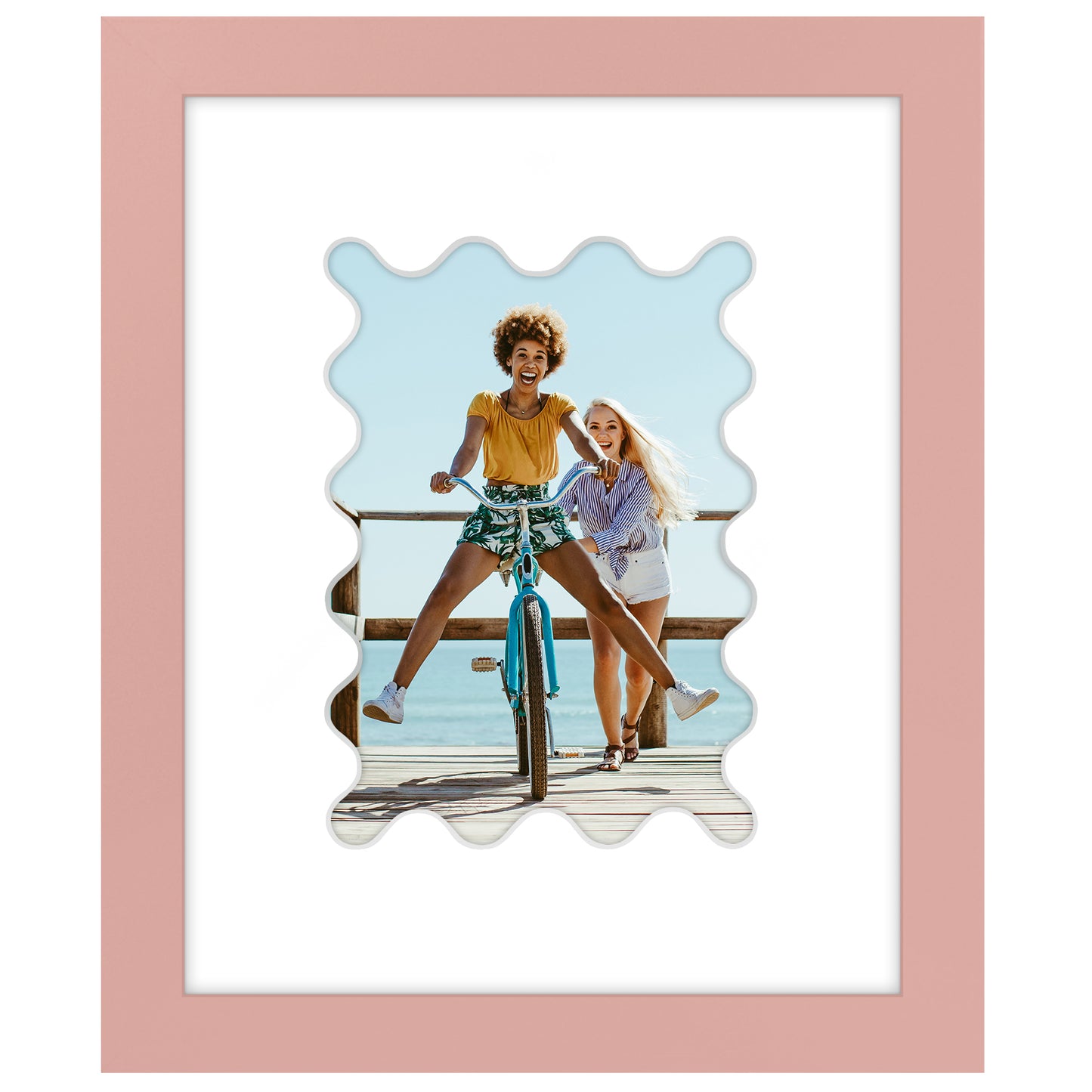 Gallery Picture Frame with Wavy Mat | Signature Collection