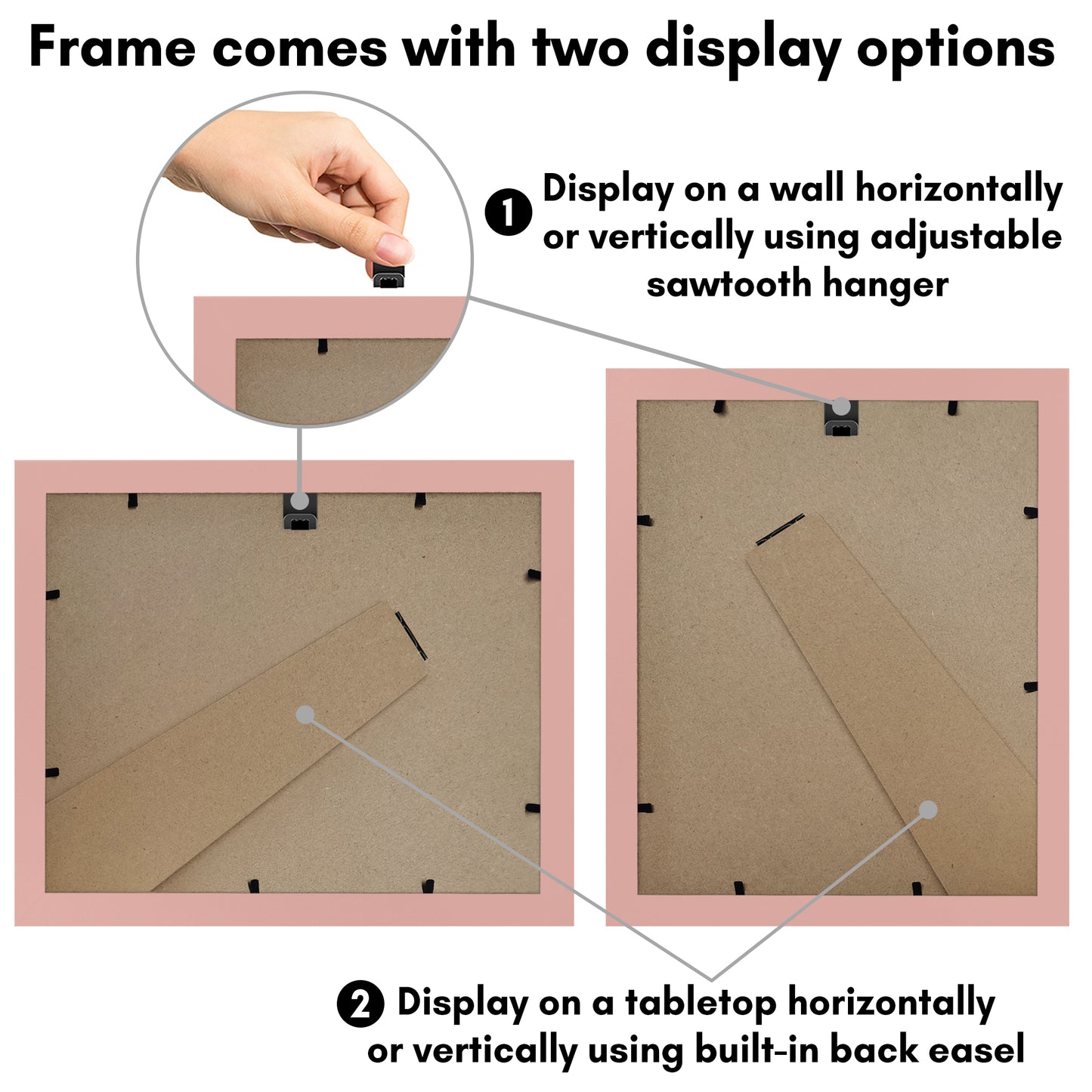Gallery Picture Frame with Wavy Mat | Signature Collection