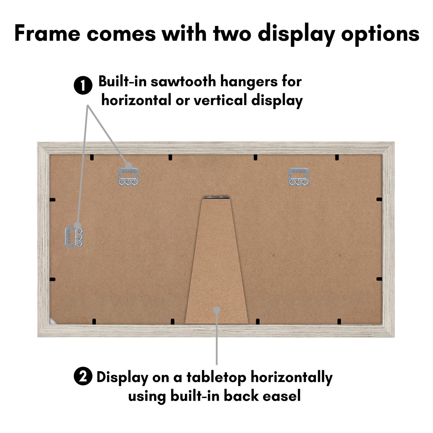 Collage Picture Frame for Three 5x7 Photos | Signature Collection