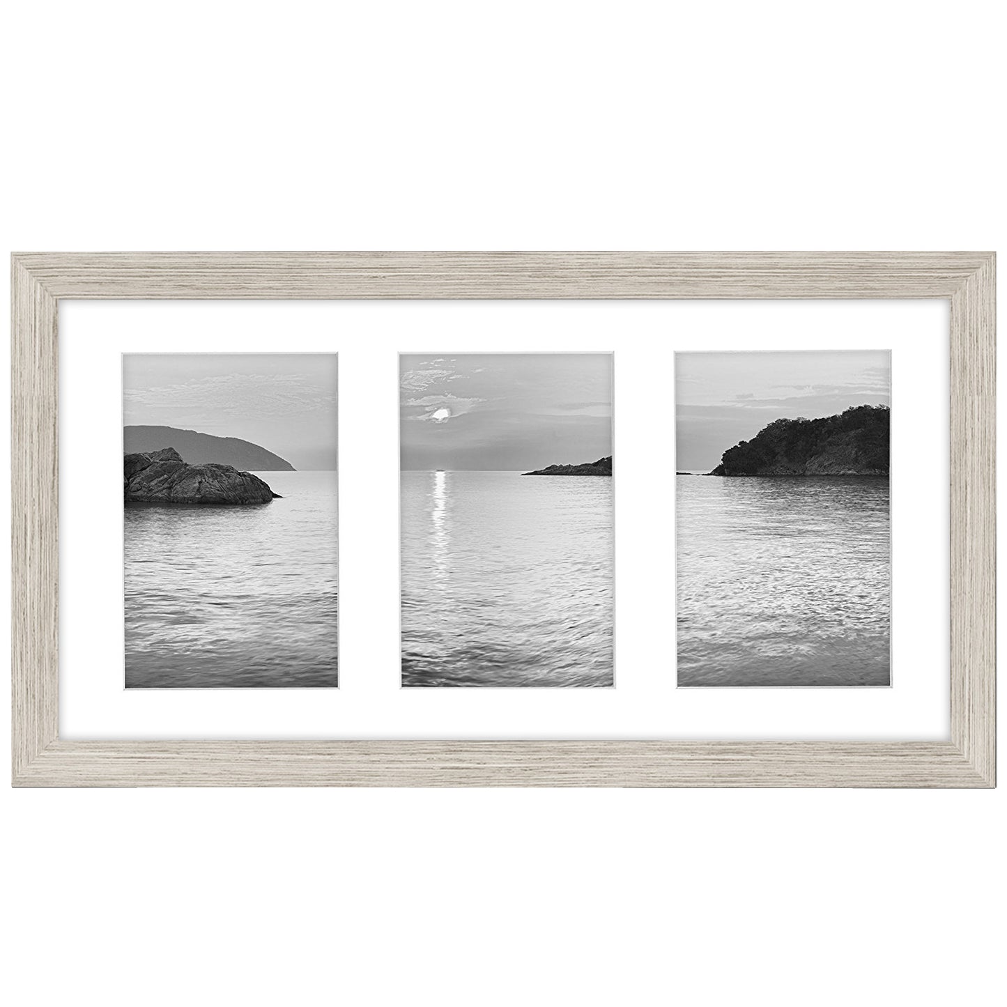 Collage Picture Frame for Three 4x6 Photos | Signature Collection