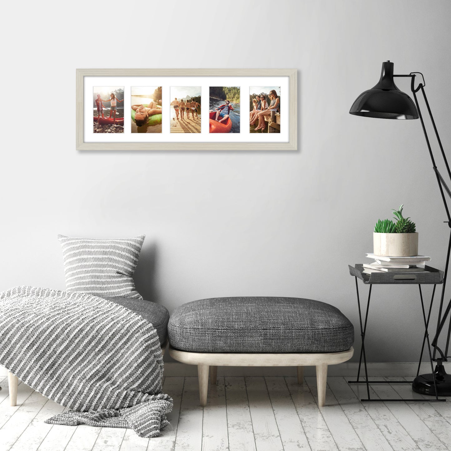 Collage Picture Frame for Five 4x6 Photos | Signature Collection