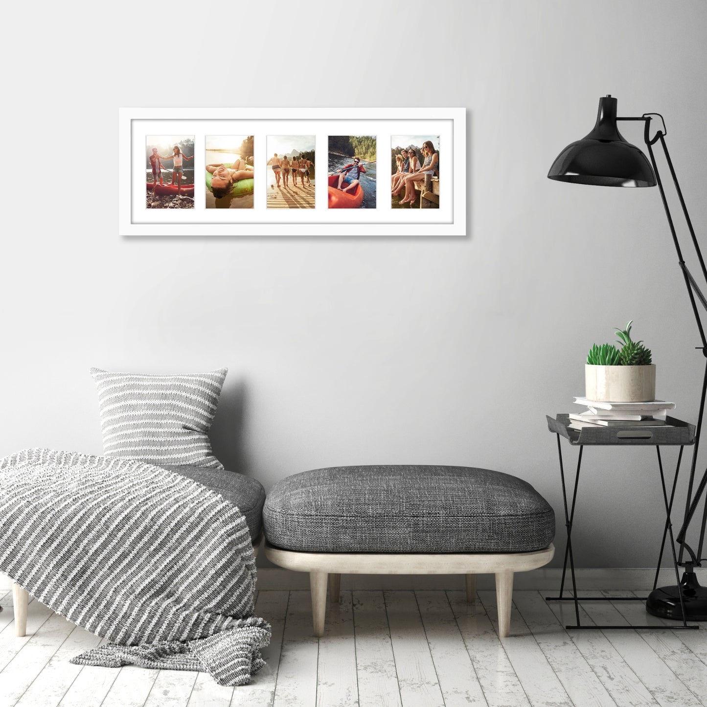Collage Picture Frame for Five 4x6 Photos | Signature Collection