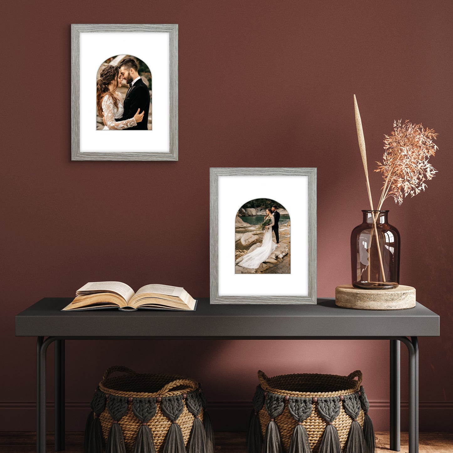 Gallery Picture Frame with Arched Mat | Signature Collection