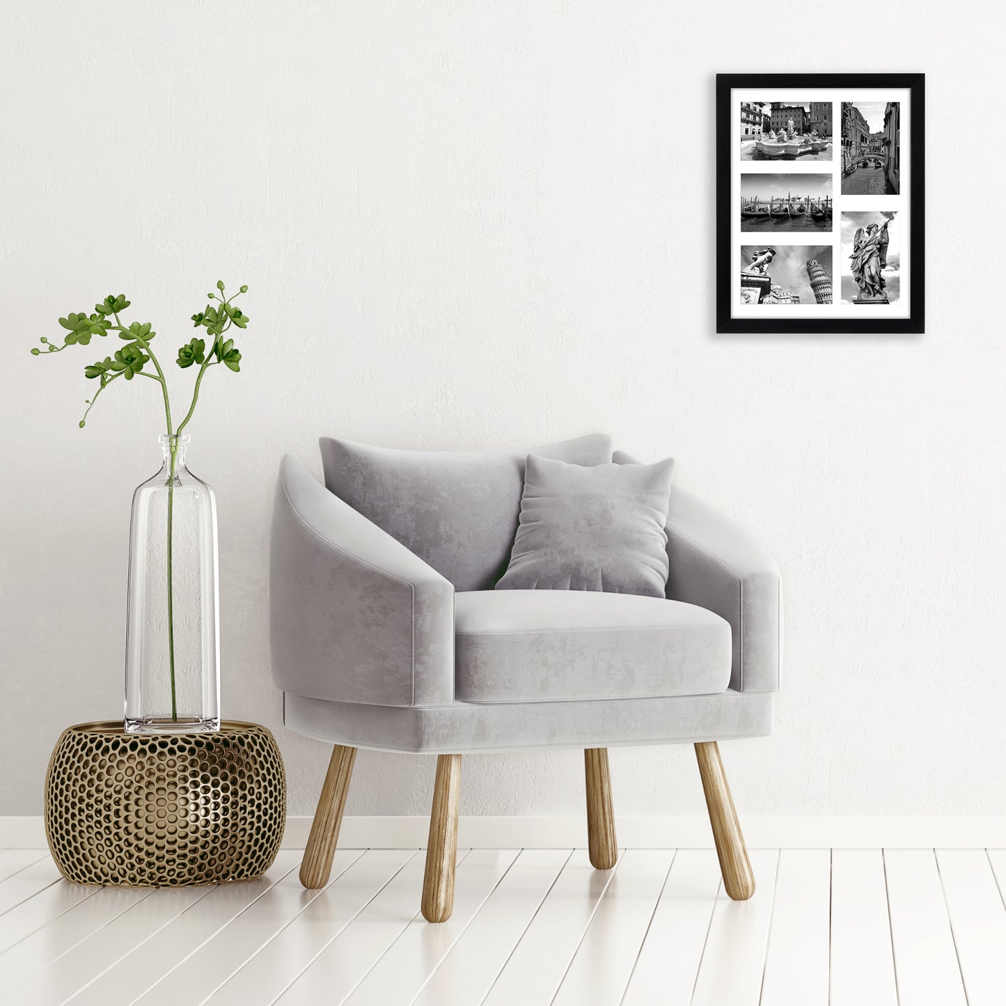 Collage Picture Frame for Five 4x6 Photos | Signature Collection