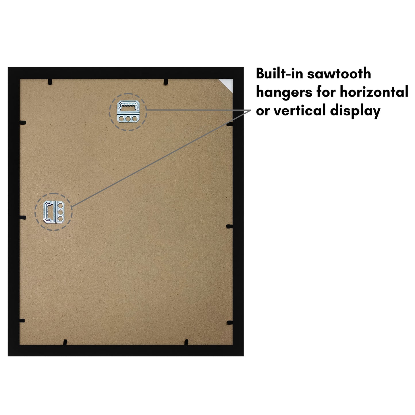 Gallery Picture Frame with Wavy Mat | Signature Collection