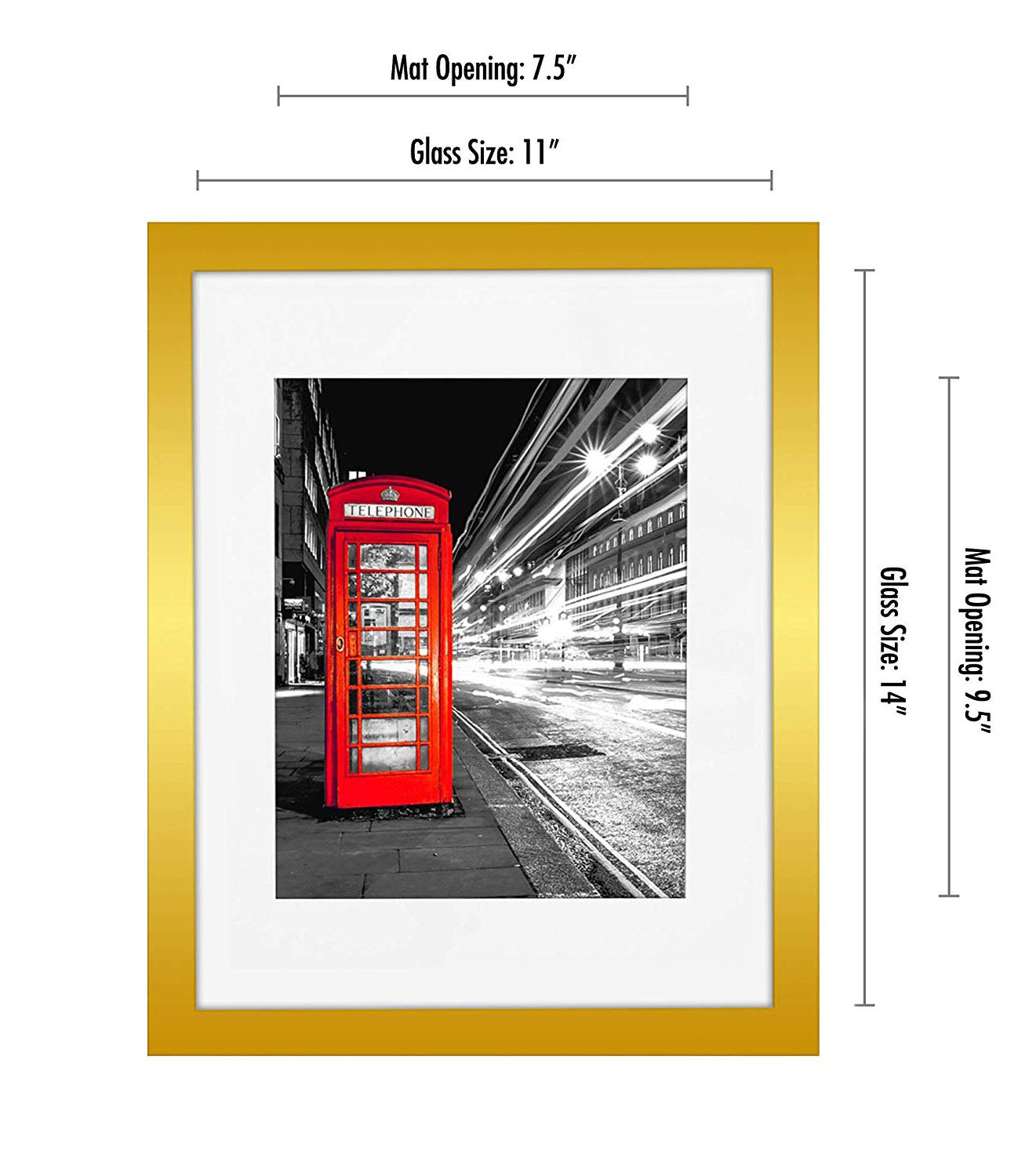 Gallery Picture Frame with Mat | Signature Collection