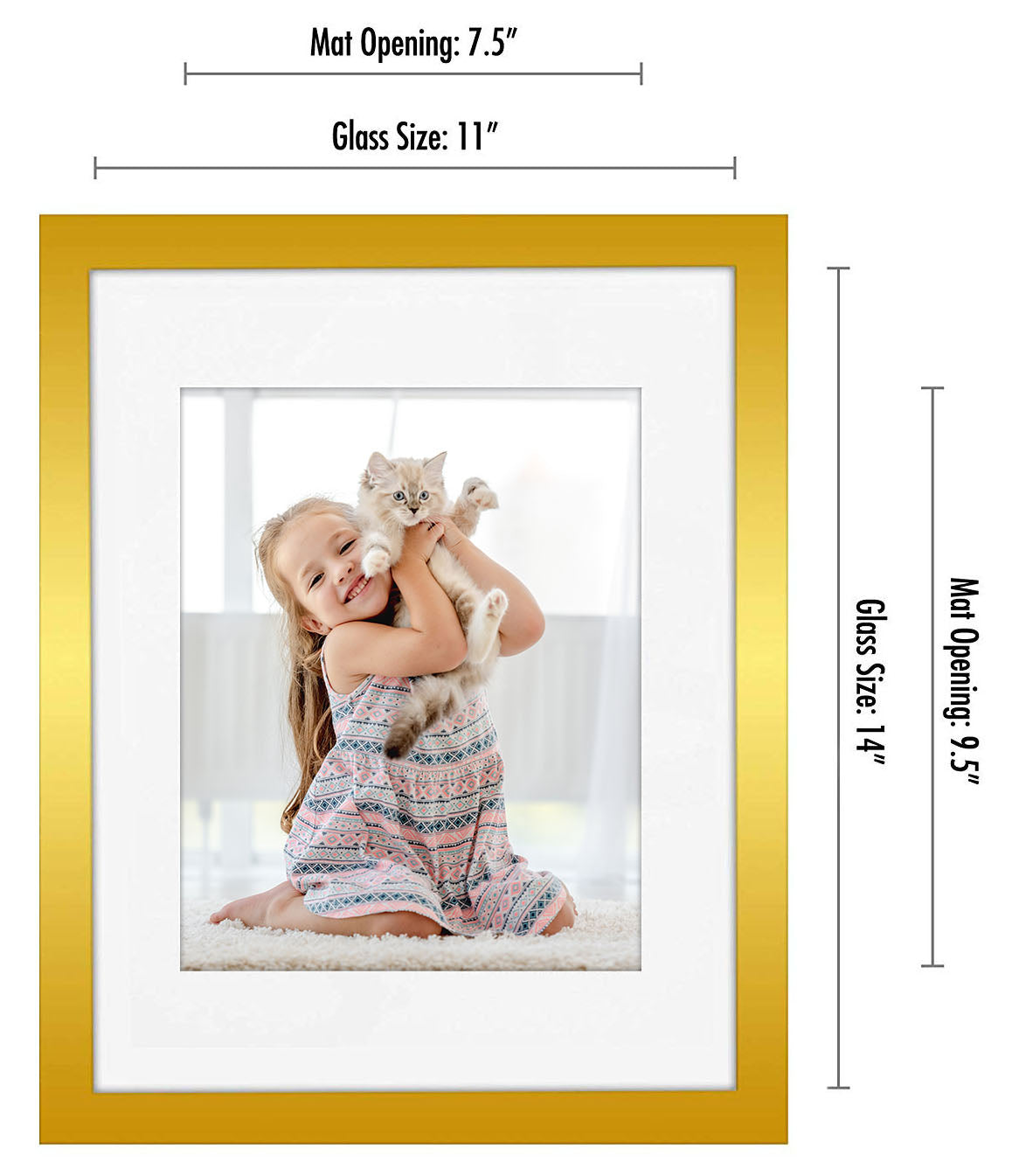 Gallery Picture Frame with Mat | Signature Collection