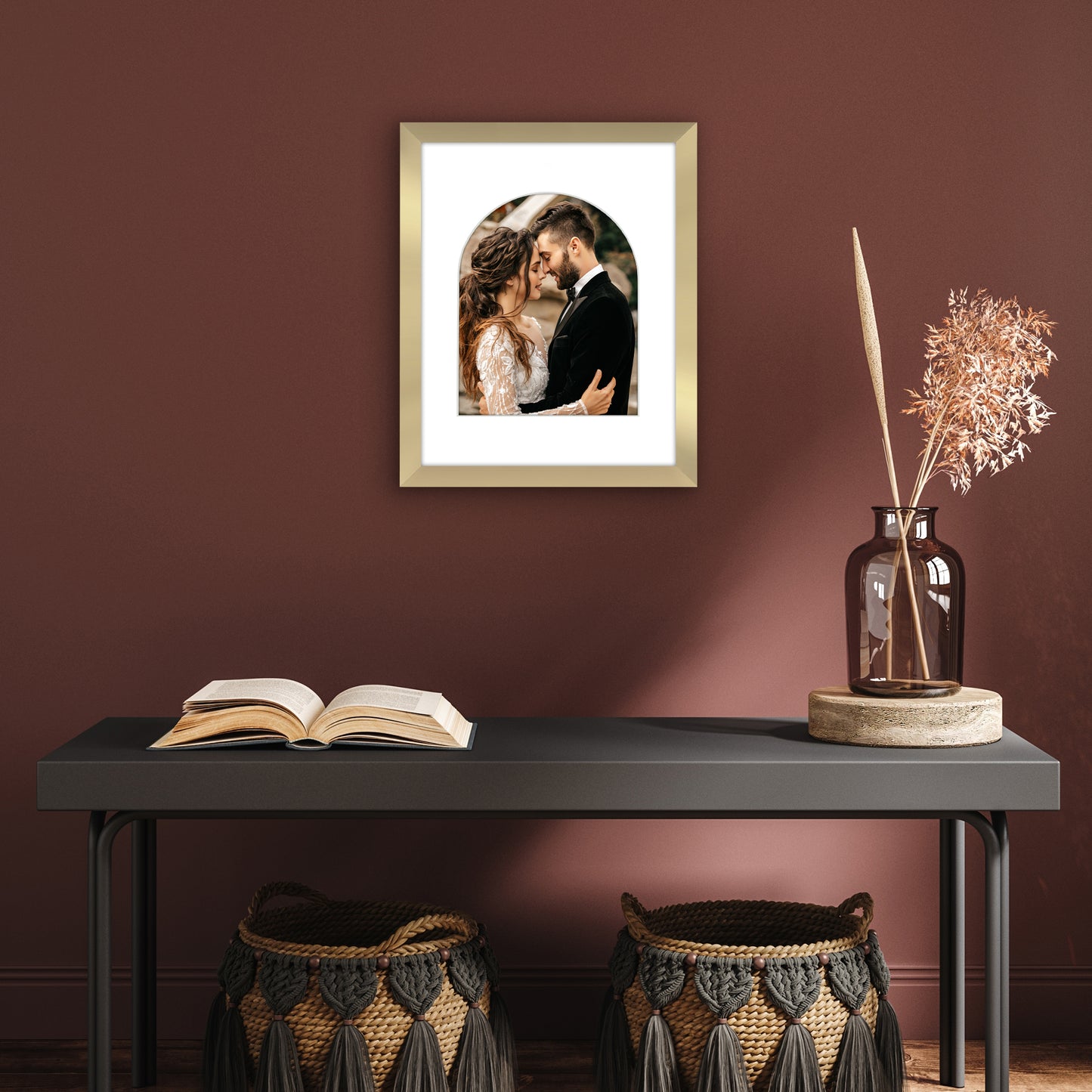 Gallery Picture Frame with Arched Mat | Signature Collection