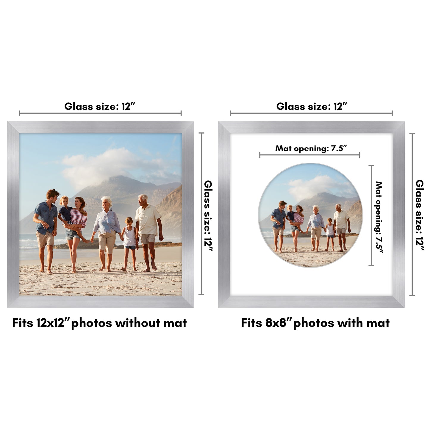 Gallery Picture Frame with Round Mat | Signature Collection