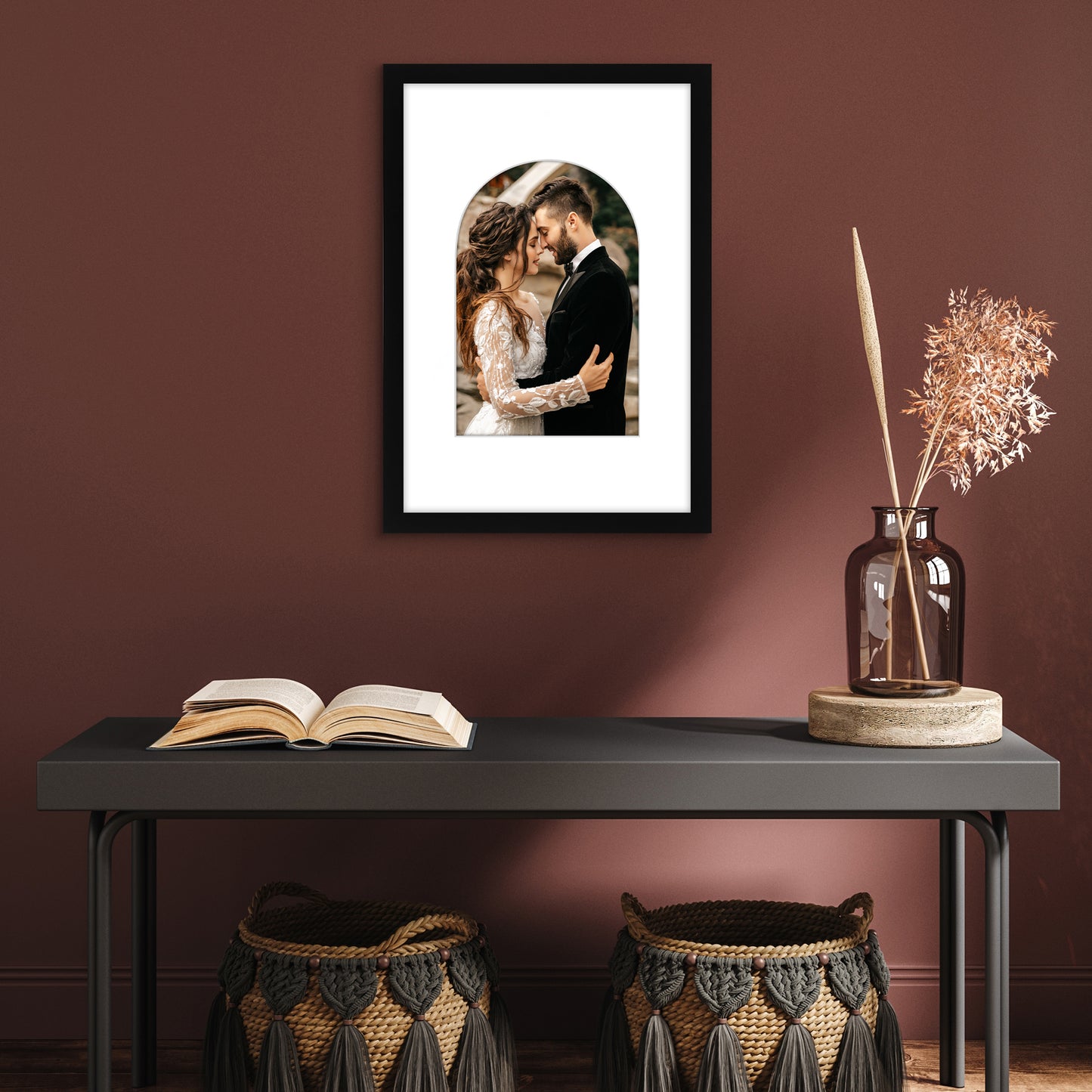 Gallery Picture Frame with Arched Mat | Signature Collection