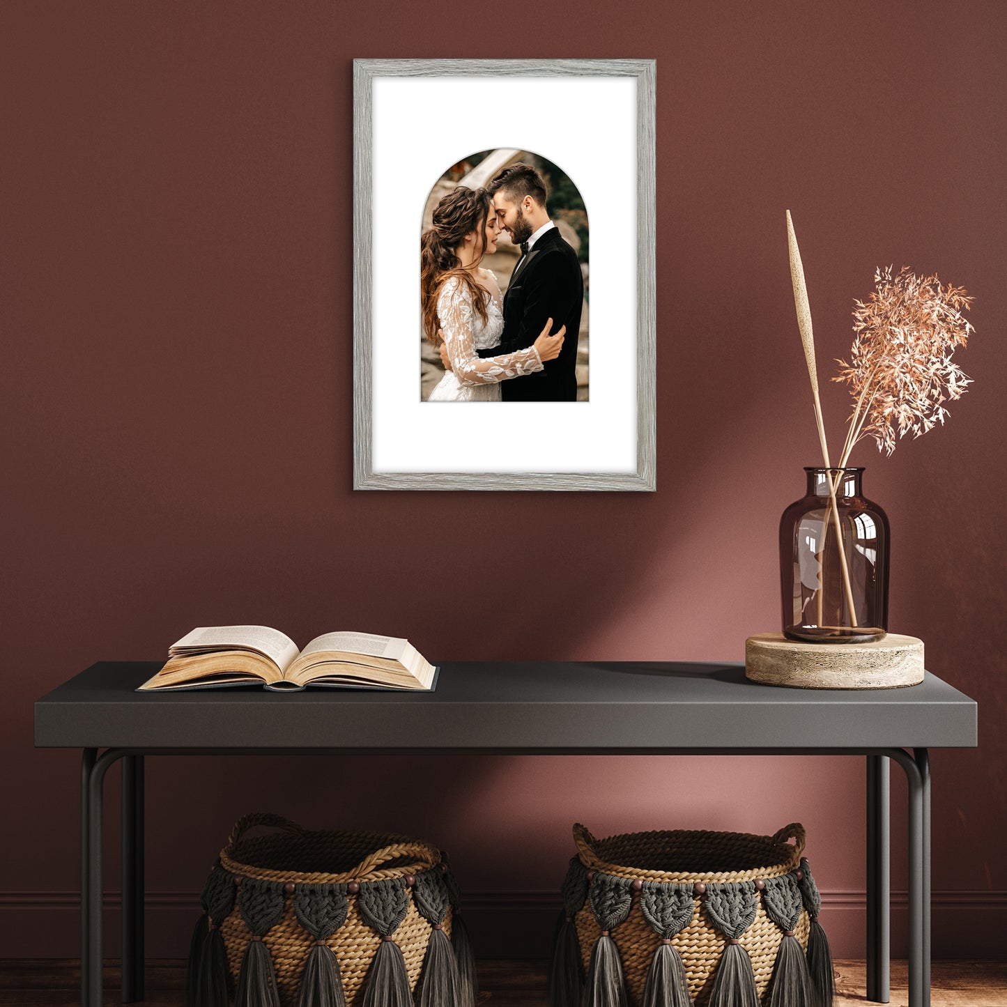 Gallery Picture Frame with Arched Mat | Signature Collection