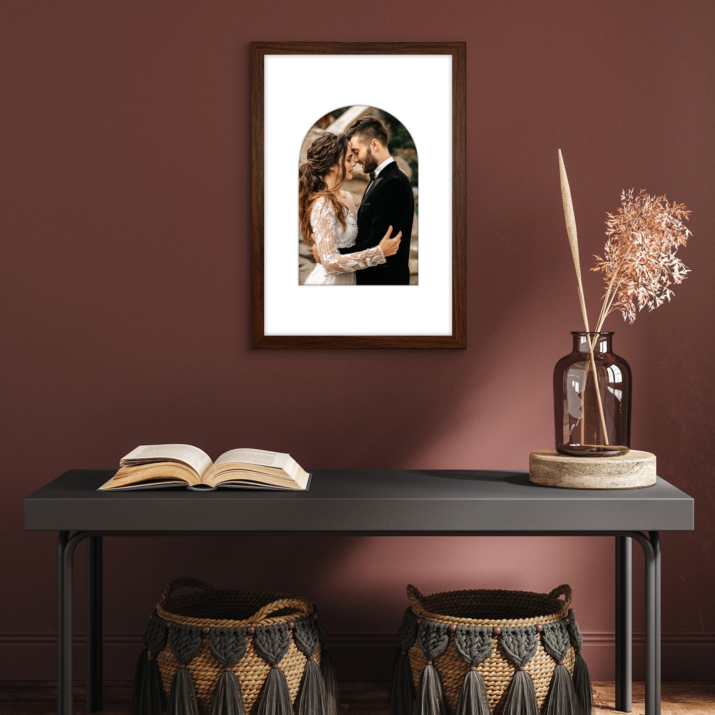 Gallery Picture Frame with Arched Mat | Signature Collection