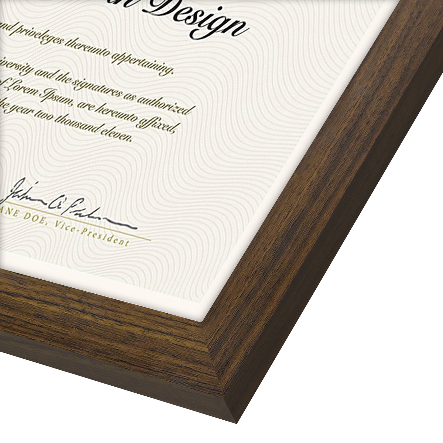 8.5x11 Diploma Frame | Choose Your Color