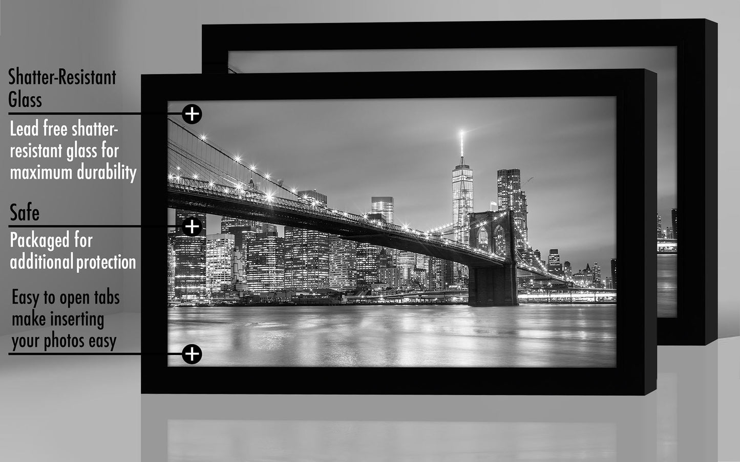 Classic Gallery Picture Frame Set of 2 | Signature Collection