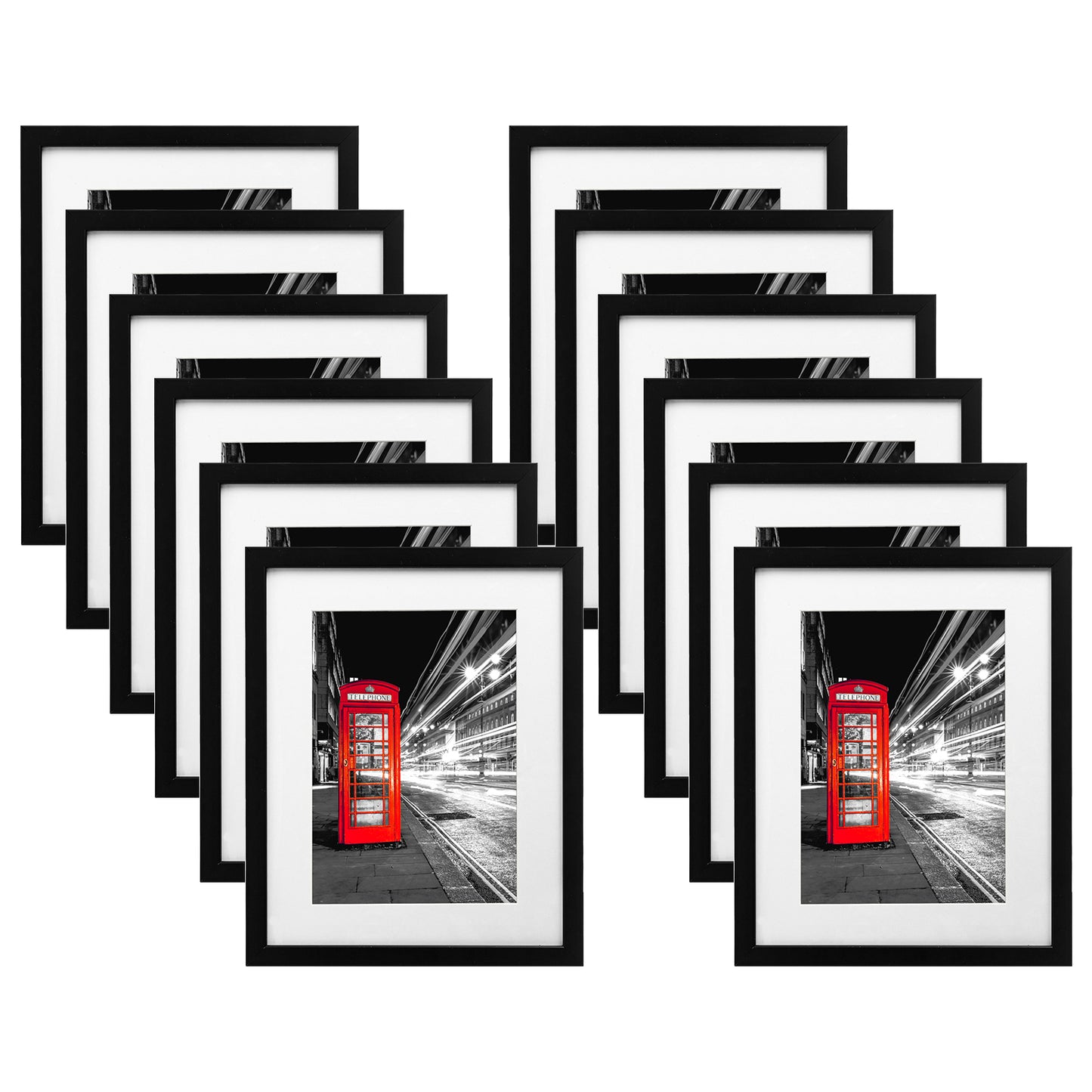 Set of 2 - Gallery Picture Frame with Mat | Signature Collection