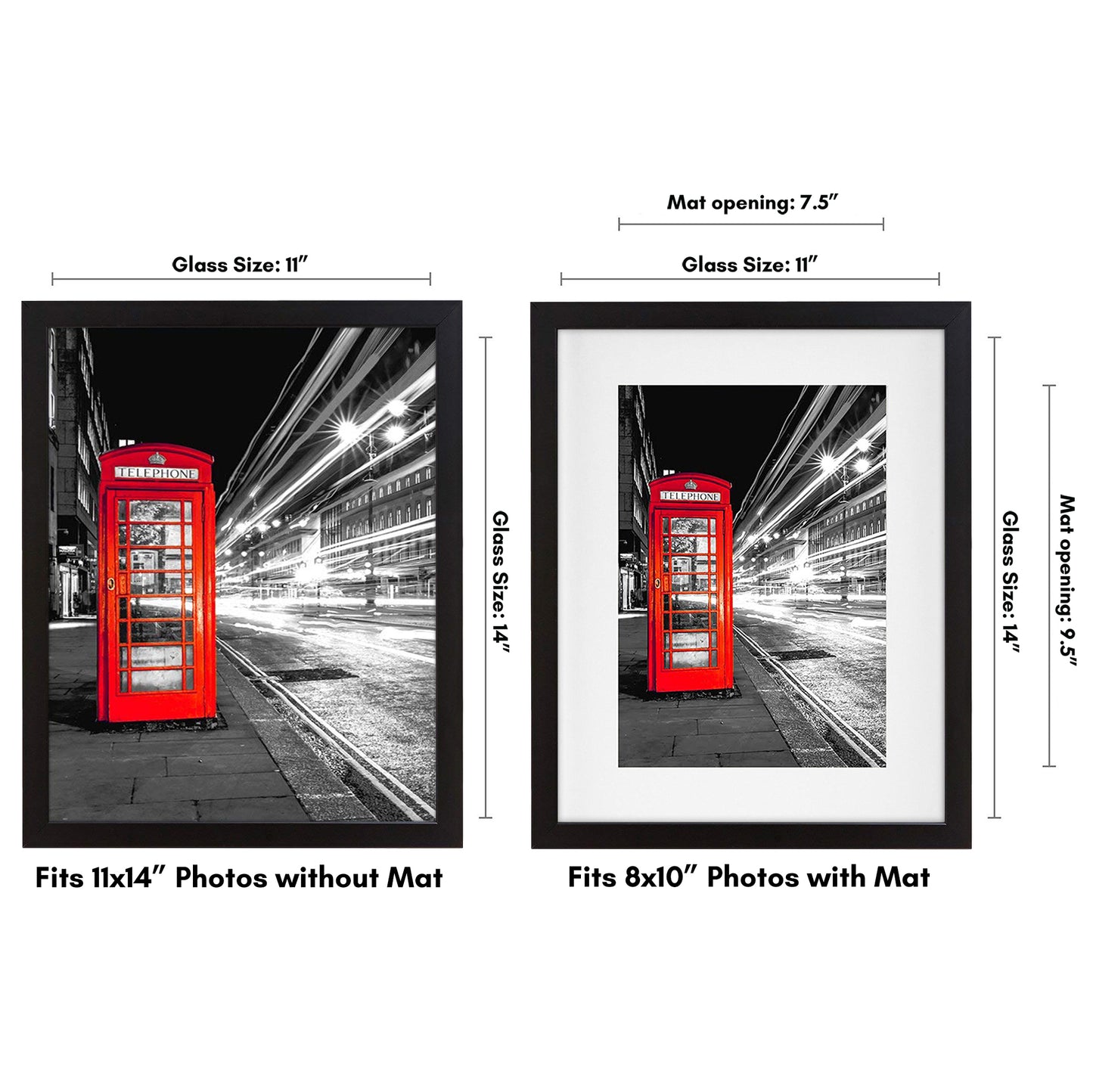 Gallery Picture Frame with Mat | Signature Collection