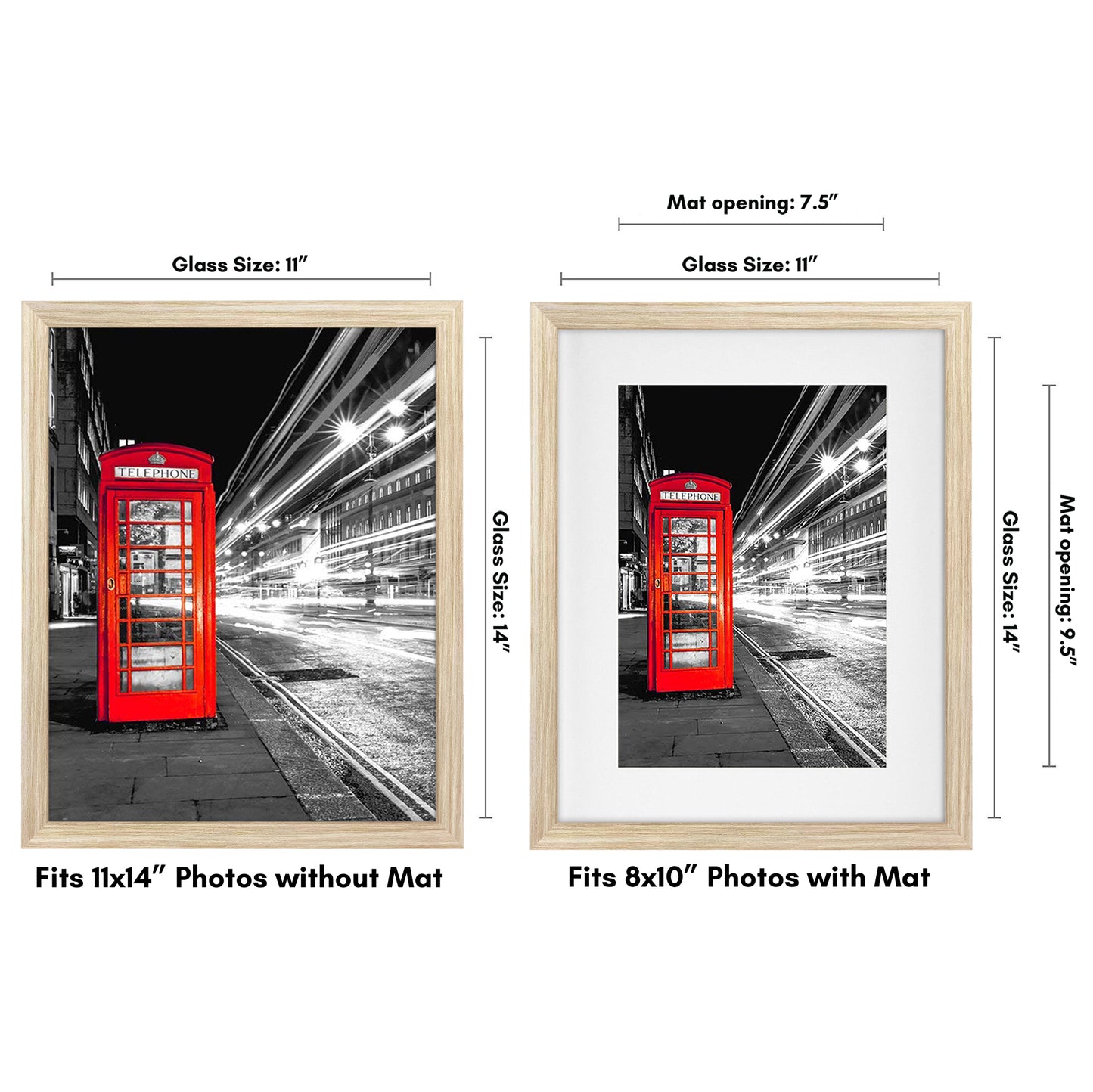 Gallery Picture Frame with Mat | Signature Collection