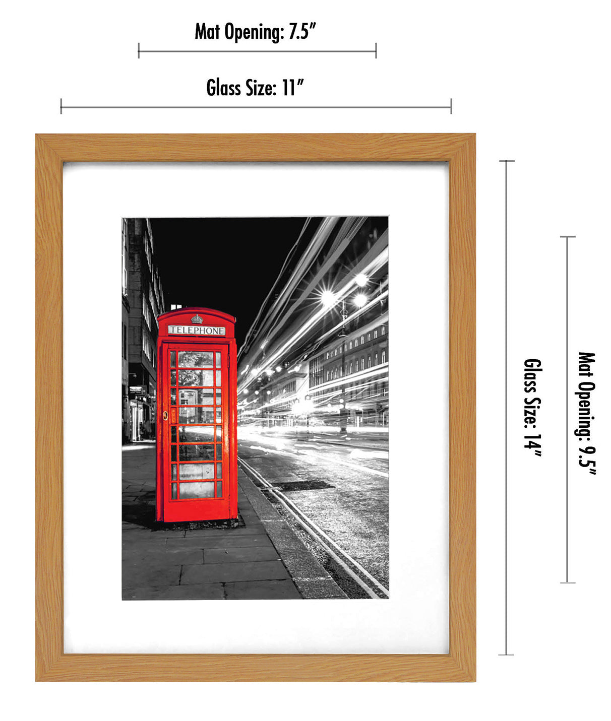 Gallery Picture Frame with Mat | Signature Collection