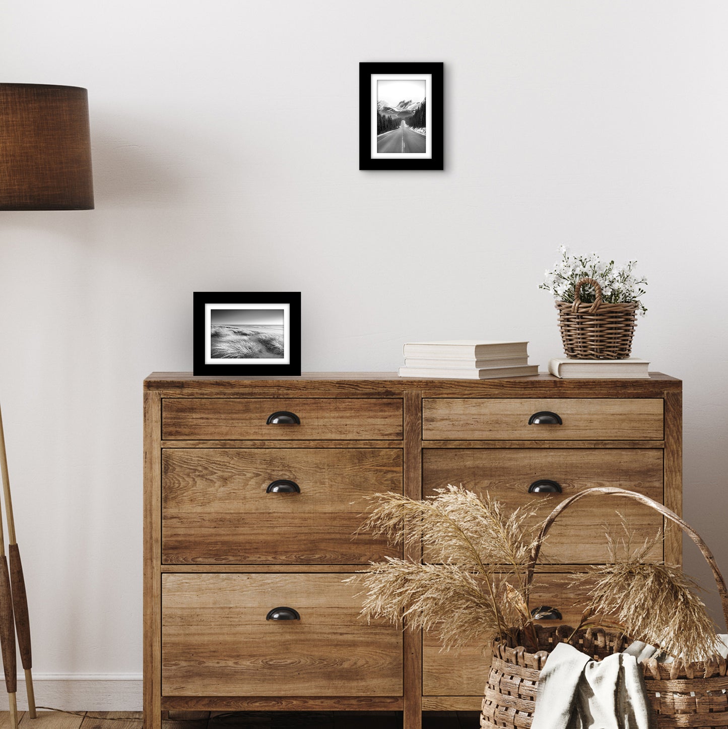 Set of 2 - Classic Gallery Picture Frame with Mat | Galleria Collection