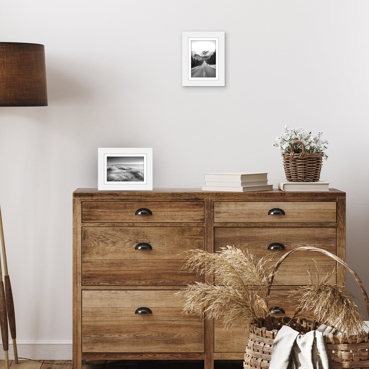 Set of 2 - Classic Gallery Picture Frame with Mat | Galleria Collection
