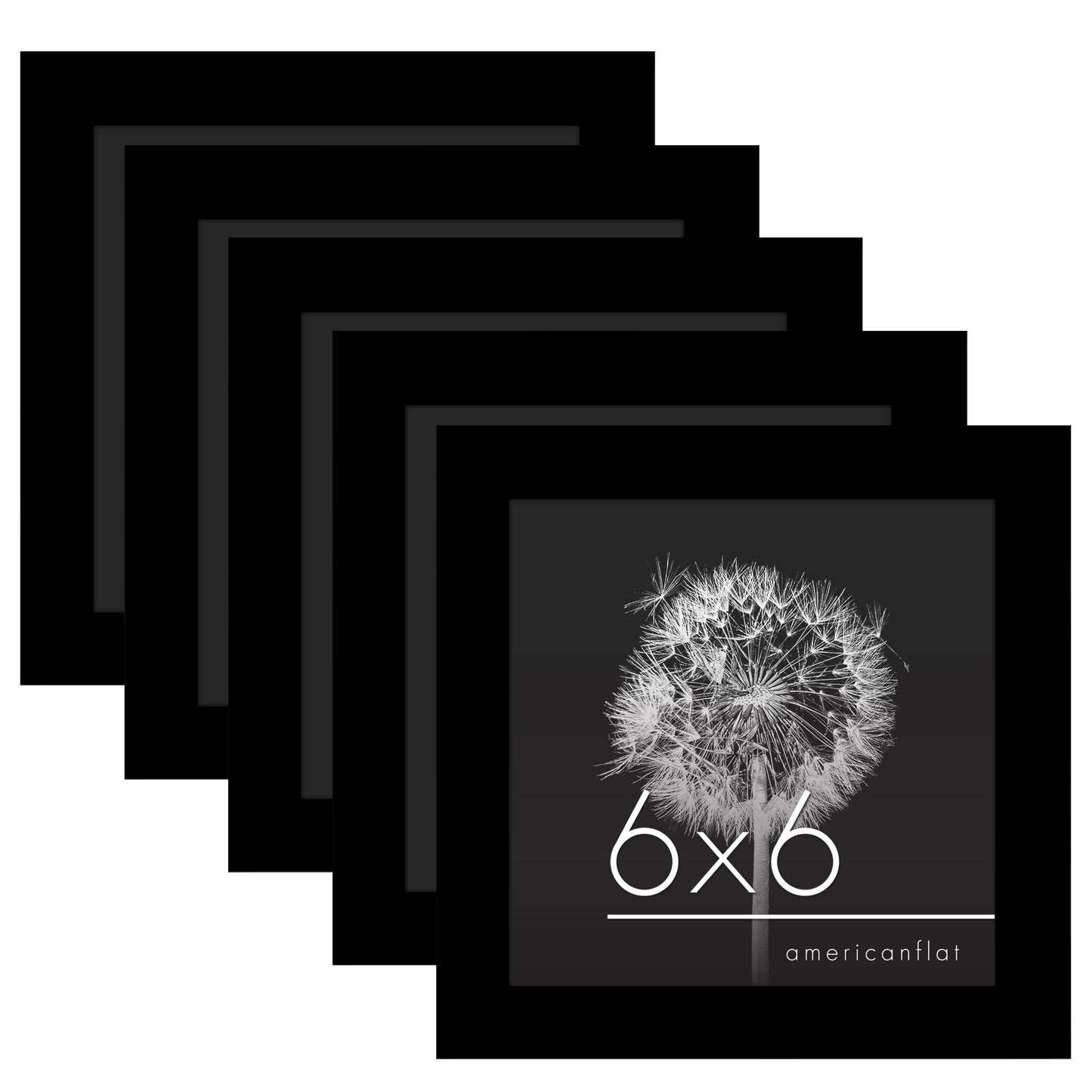 Set of 5 - Classic Gallery Picture Frame without Mat | Galleria Collection