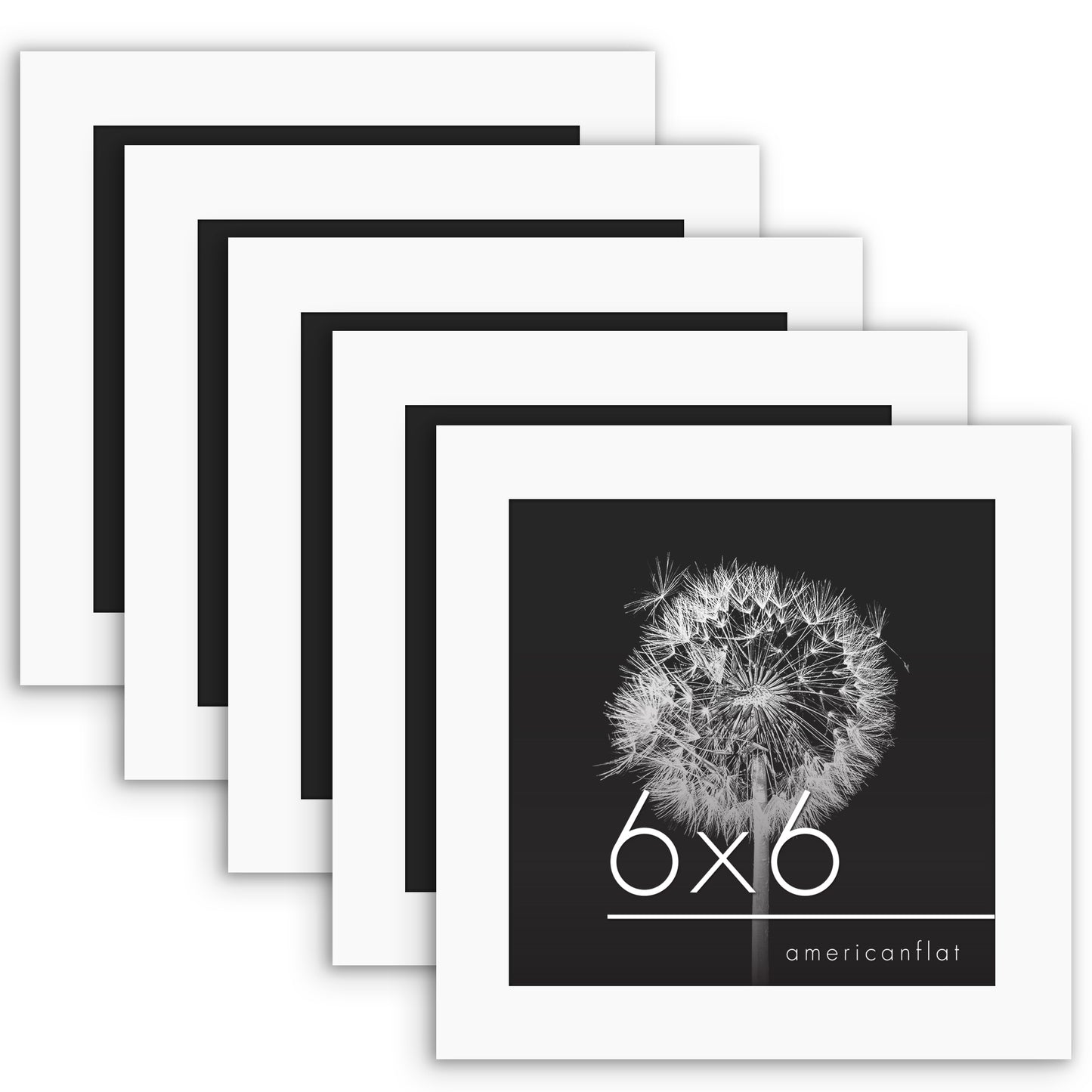 Set of 5 - Classic Gallery Picture Frame without Mat | Galleria Collection