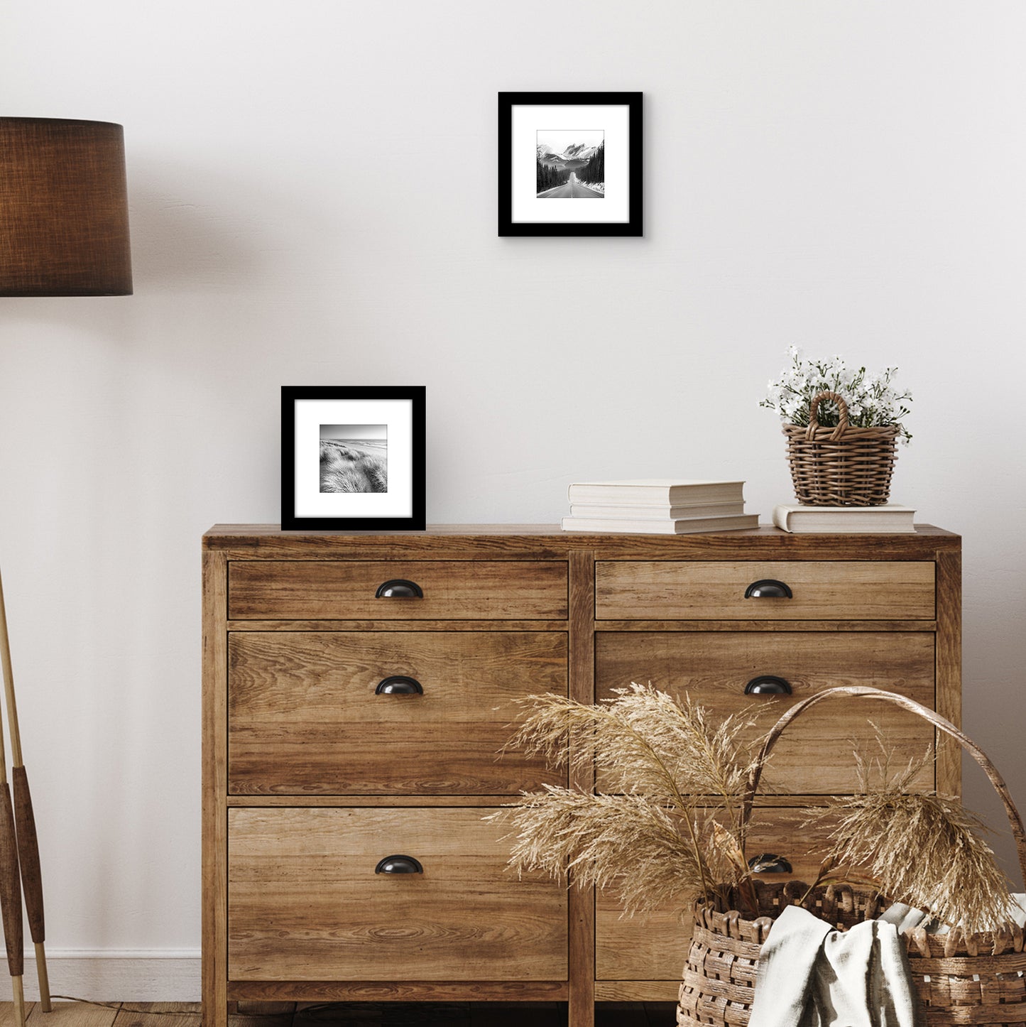 Set of 2 - Classic Gallery Picture Frame with Mat | Galleria Collection