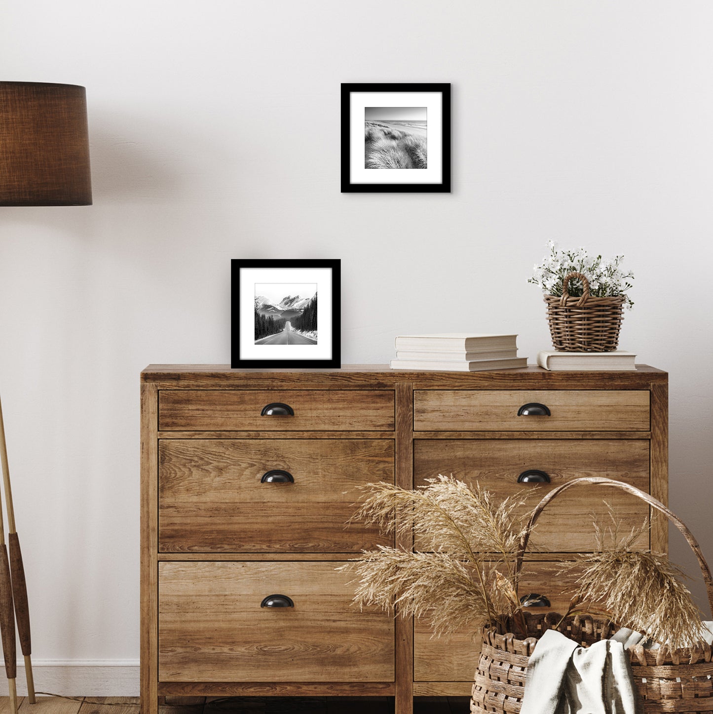 Set of 2 - Classic Gallery Picture Frame with Mat | Galleria Collection