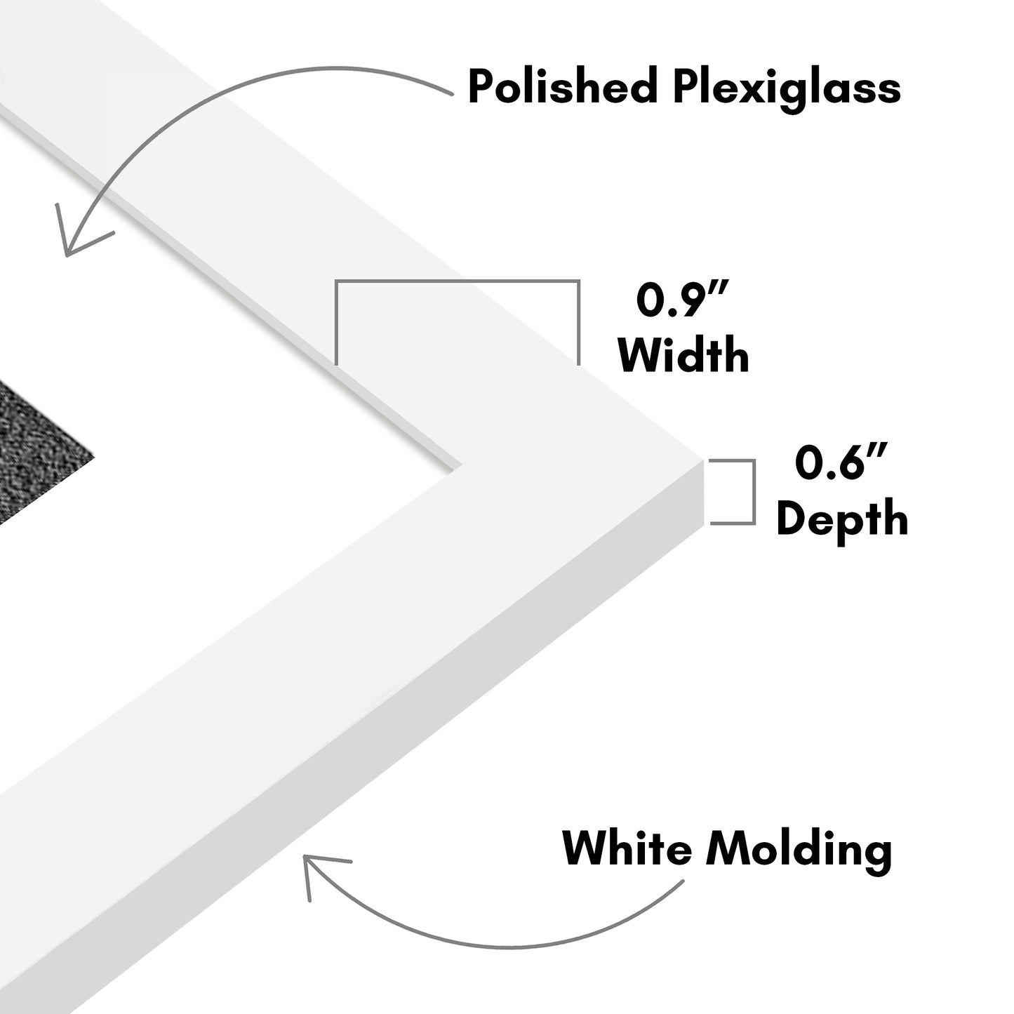Set of 2 - Classic Gallery Picture Frame with Mat | Galleria Collection