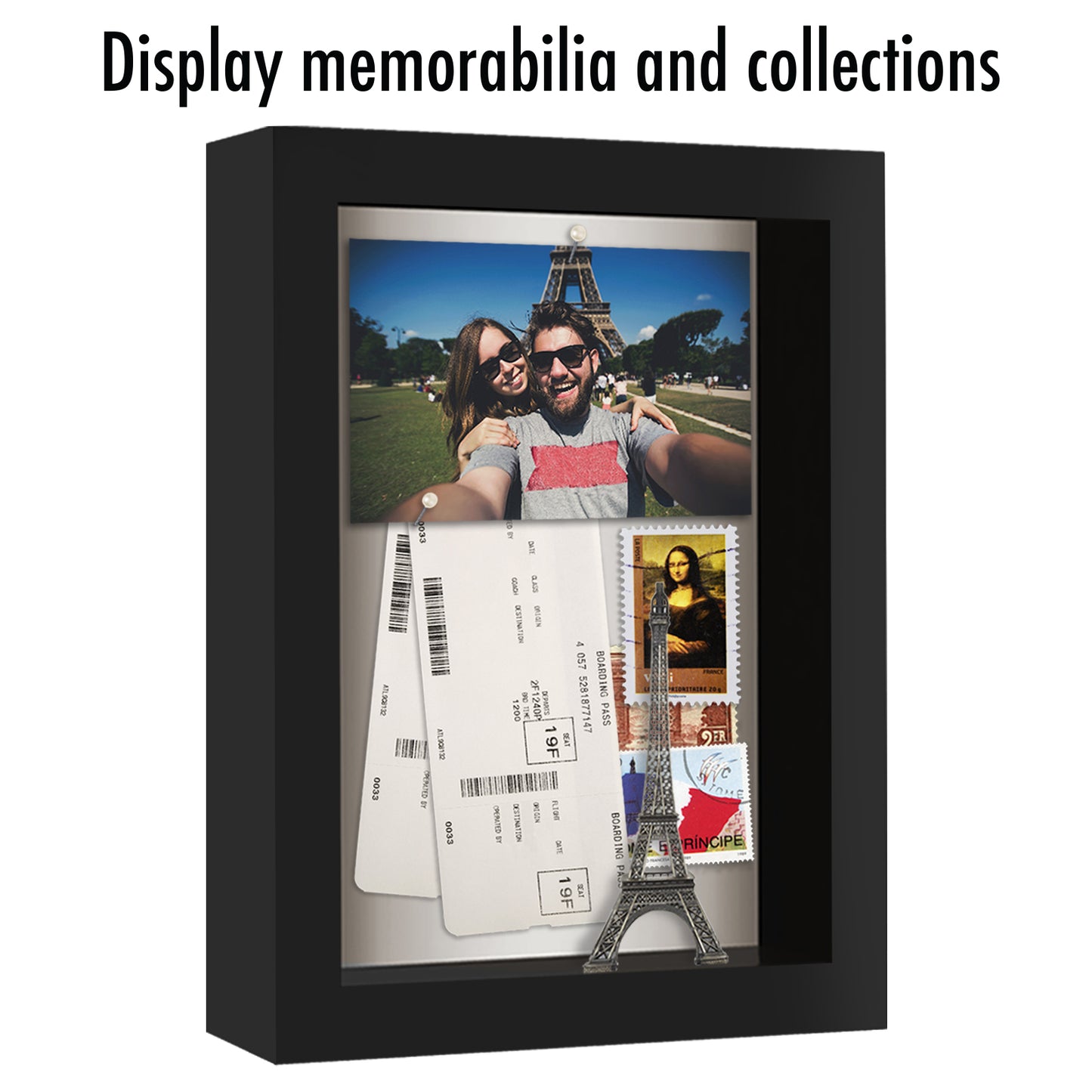 Set of 2 - Shadow Box Keepsake Frame | Silhouette Collection