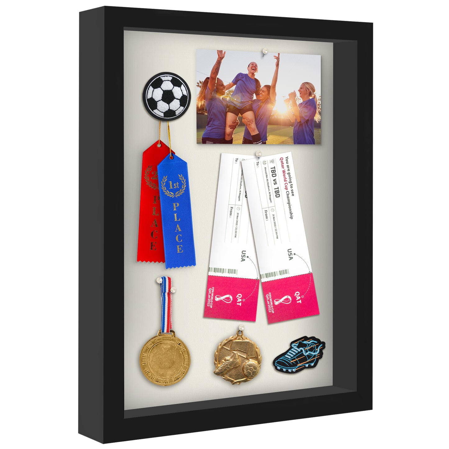 Shadow Box Keepsake Frame | Silhouette Collection
