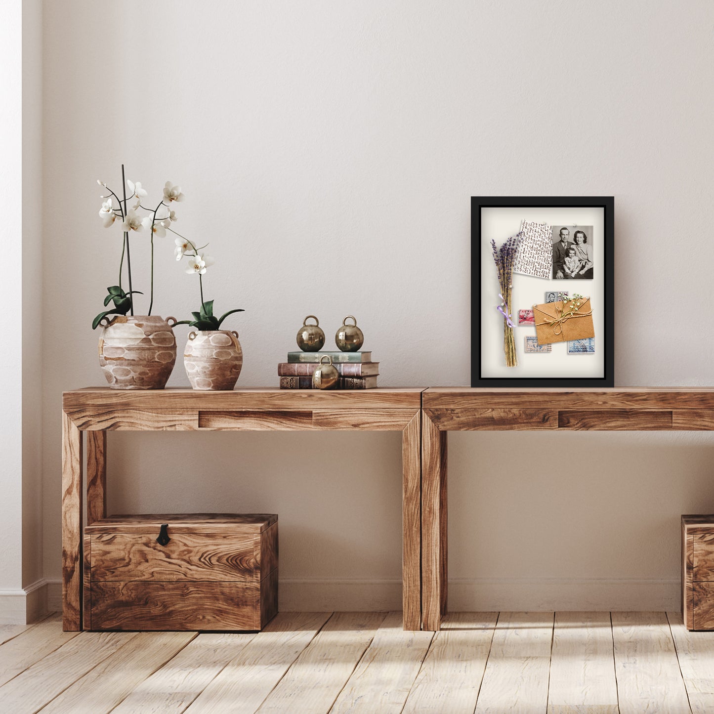Shadow Box Keepsake Frame | Silhouette Collection