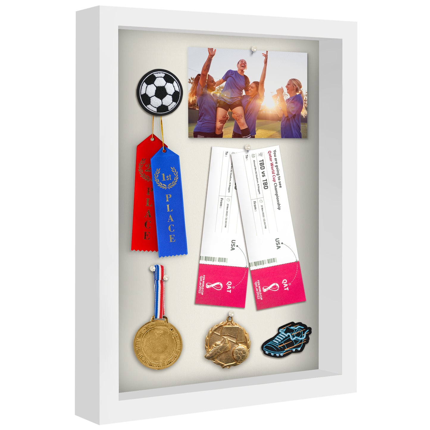 Shadow Box Keepsake Frame | Silhouette Collection