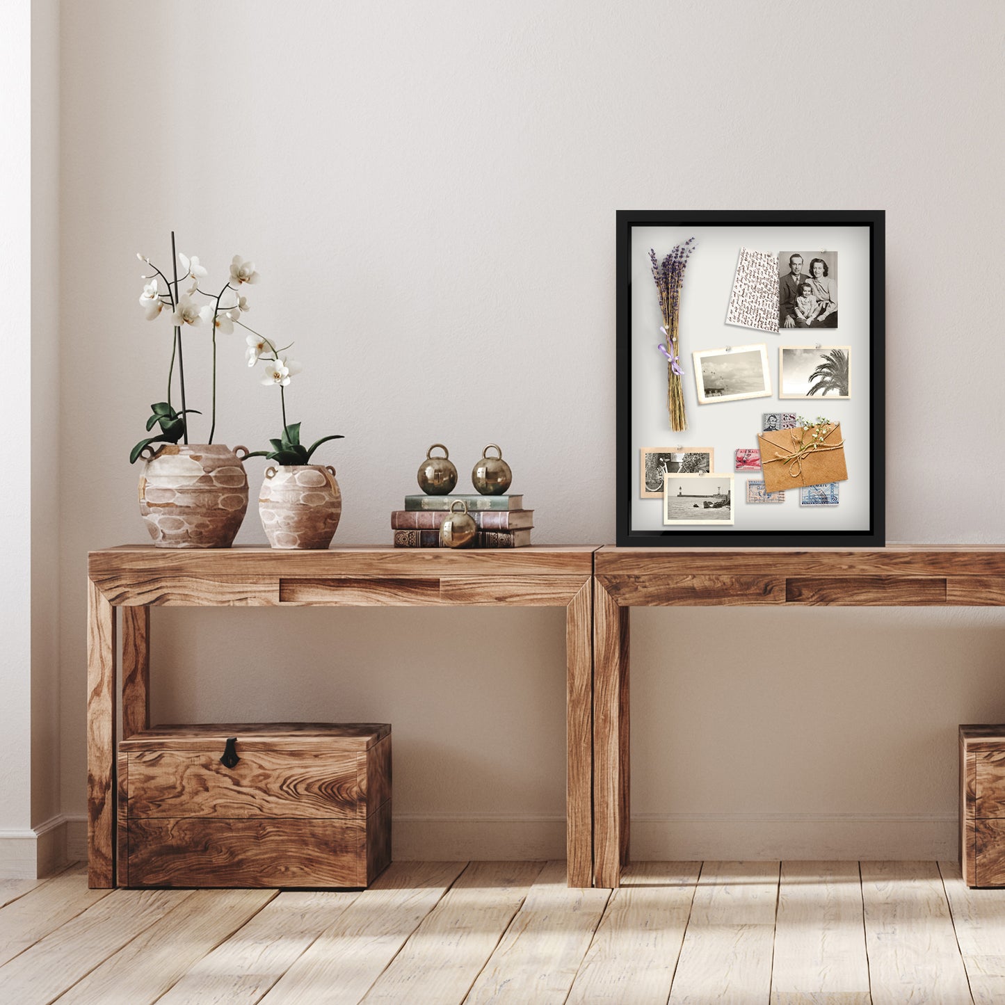Shadow Box Keepsake Frame | Silhouette Collection