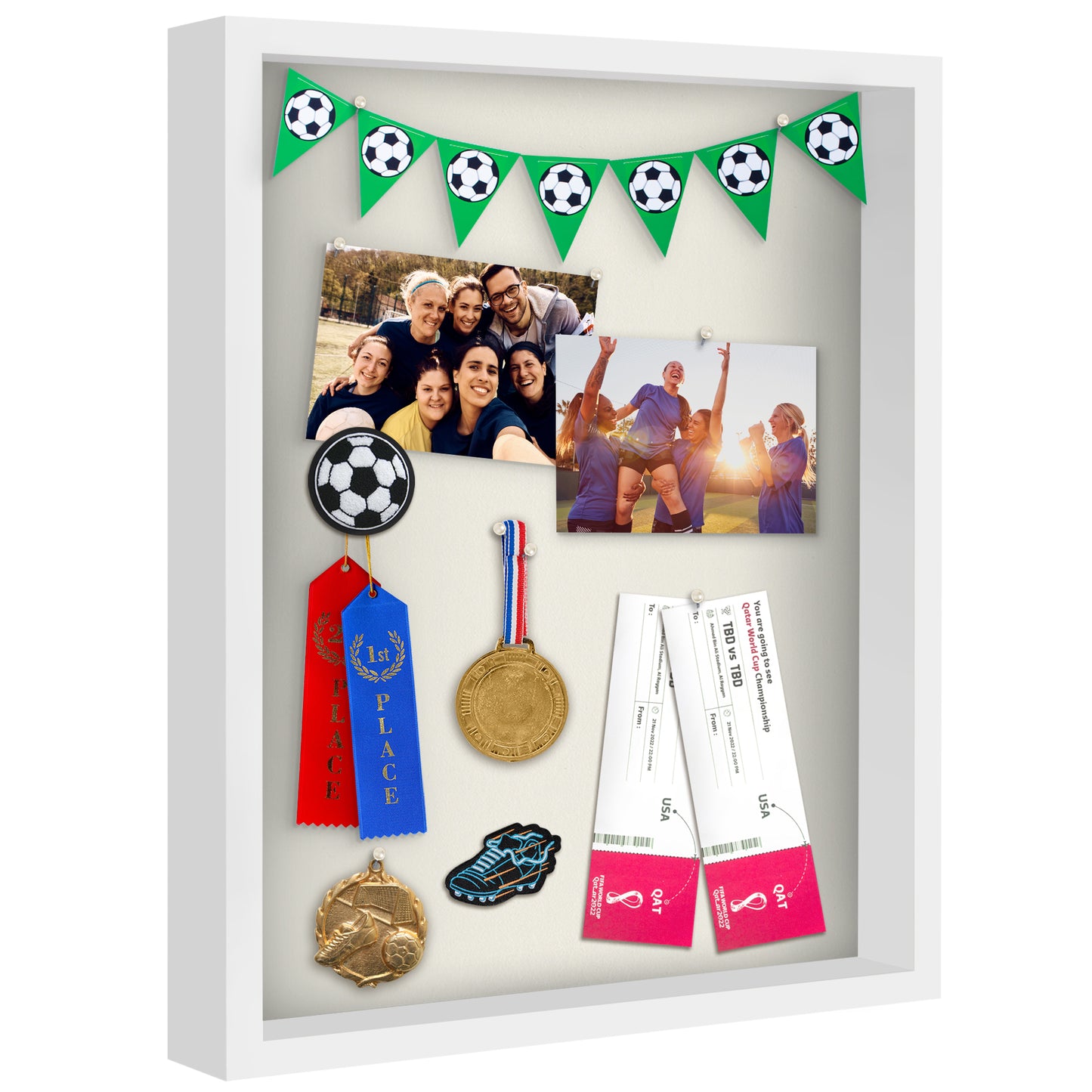 Shadow Box Keepsake Frame | Silhouette Collection
