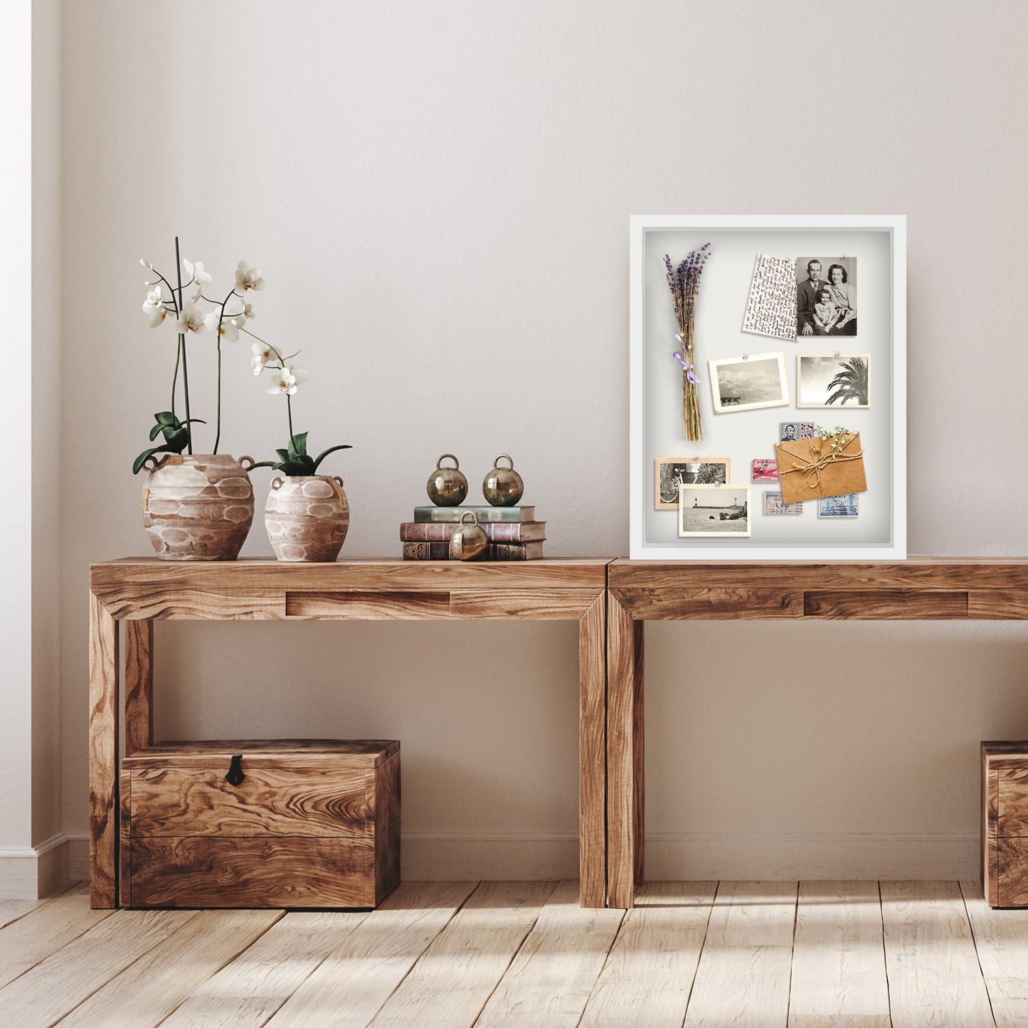 Shadow Box Keepsake Frame | Silhouette Collection