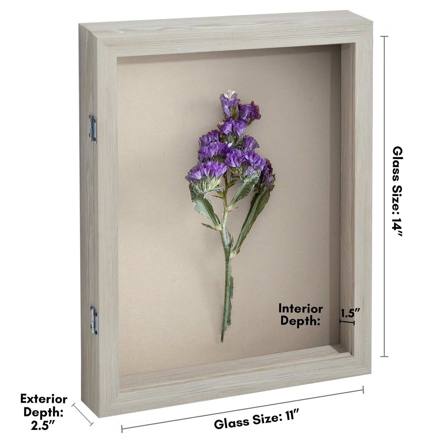 Shadow Box Keepsake Frame with Door | Silhouette Collection