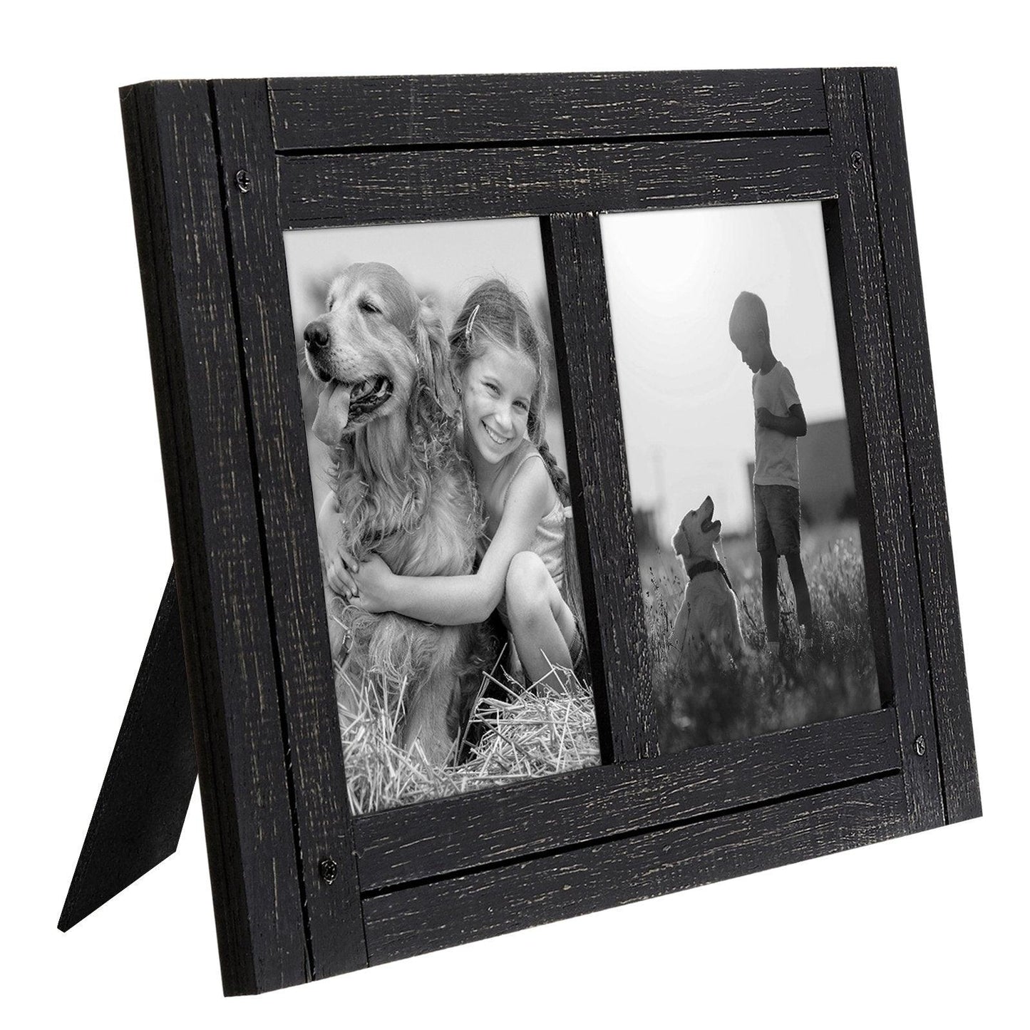 Rustic Picture Frame with Distressed Molding | Hampton Collection