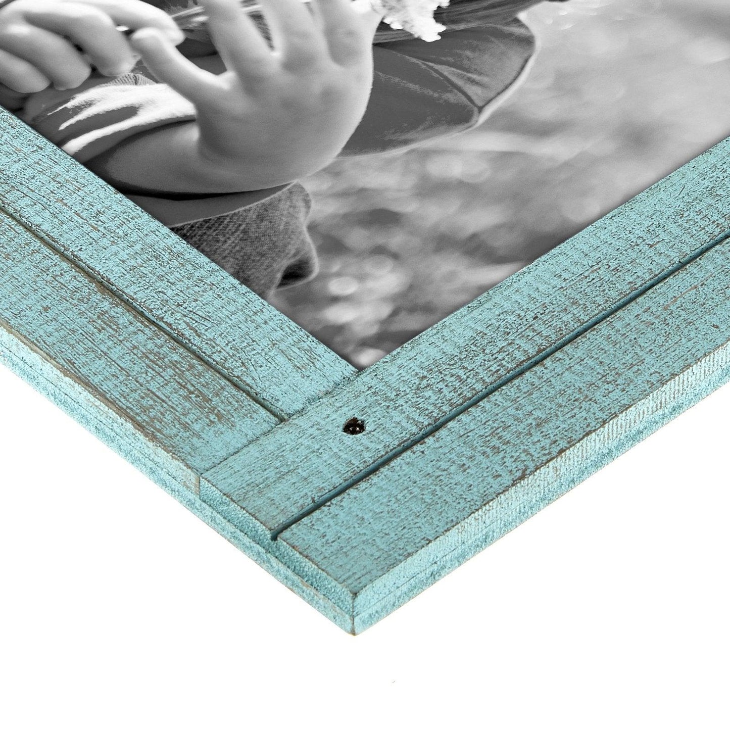 Rustic Picture Frame with Distressed Molding | Hampton Collection