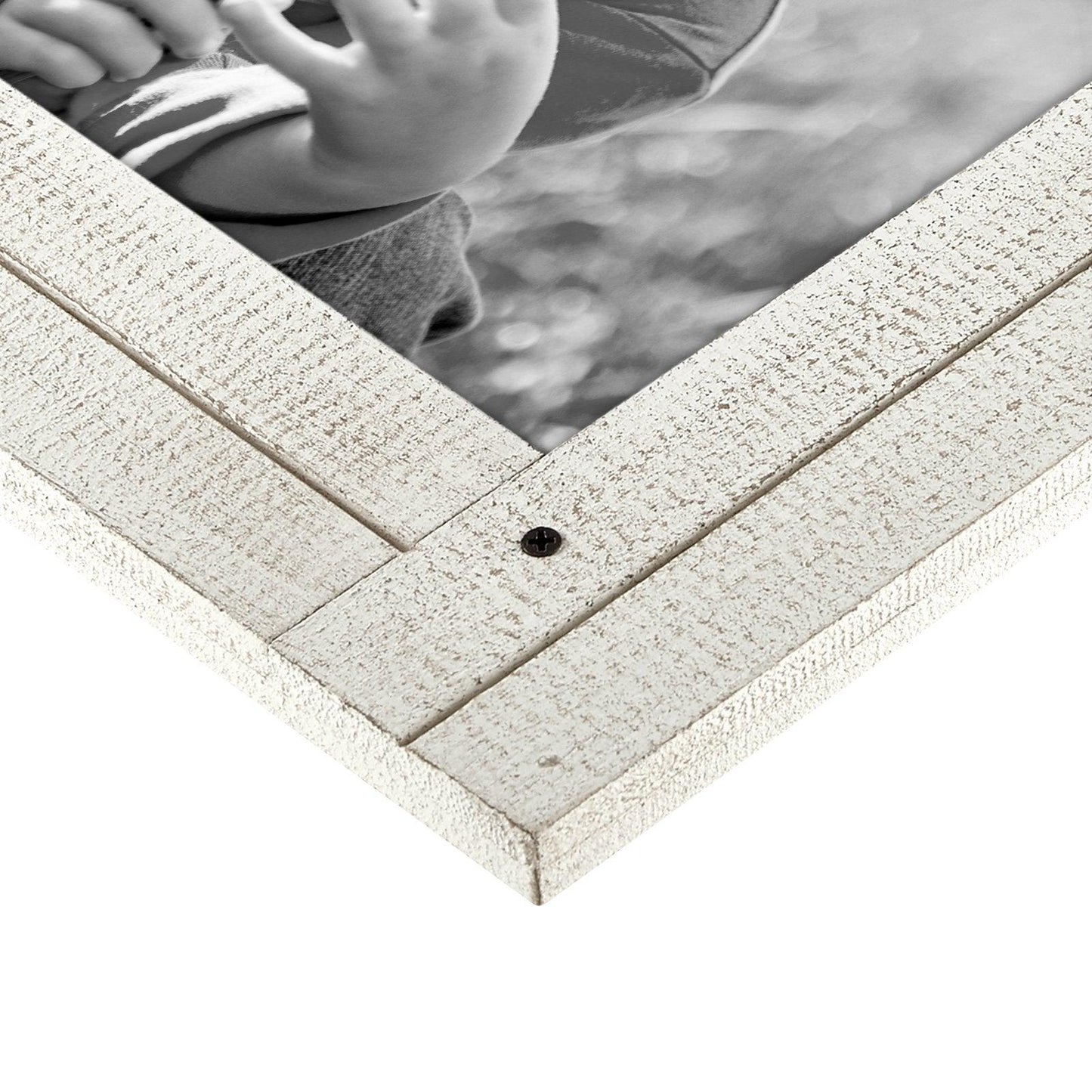 Rustic Picture Frame with Distressed Molding | Hampton Collection