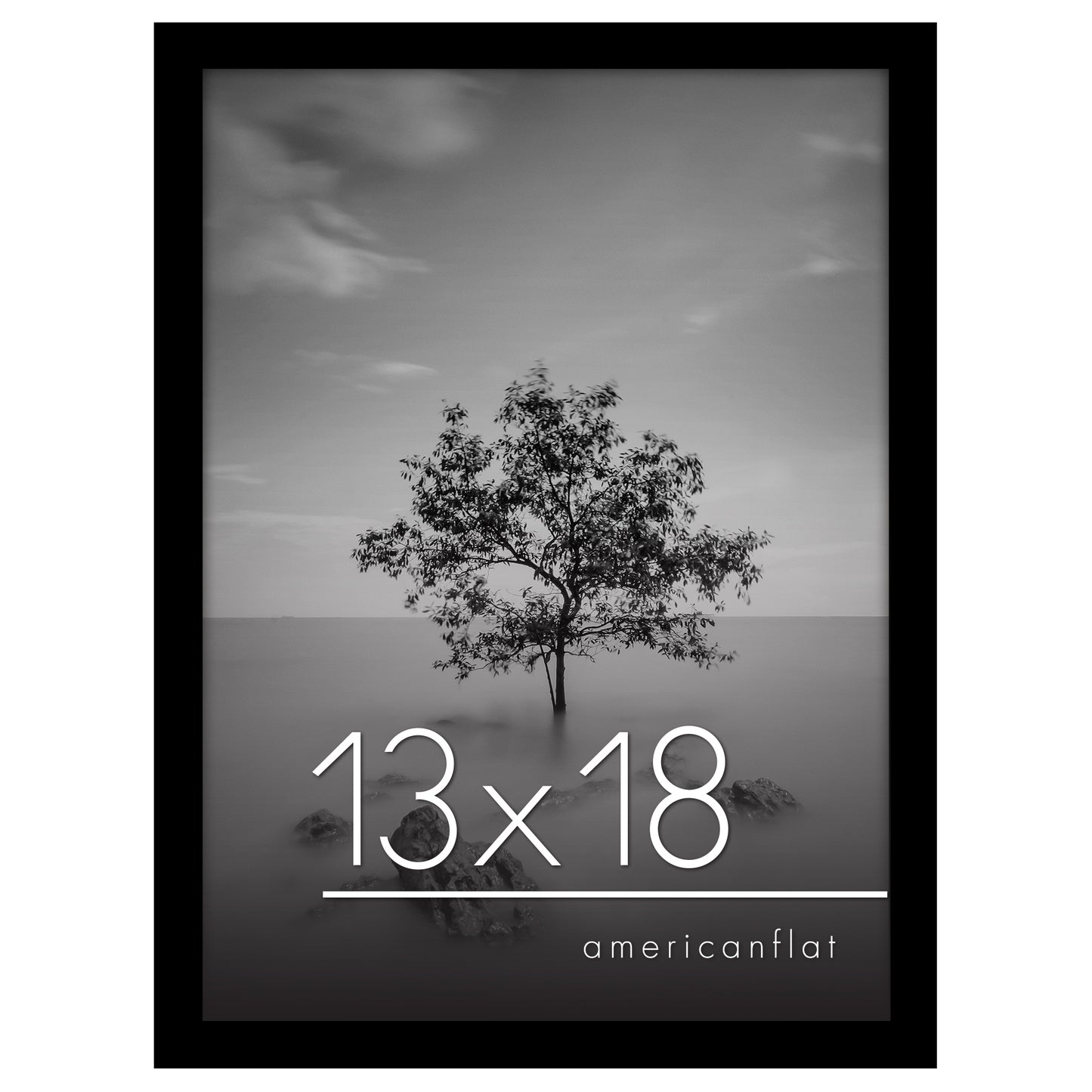 Poster Frame | Photo Frame with Polished Plexiglass Cover | Choose Size