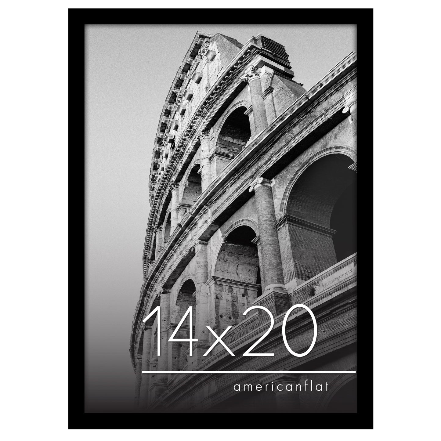 Poster Frame | Photo Frame with Polished Plexiglass Cover | Choose Size