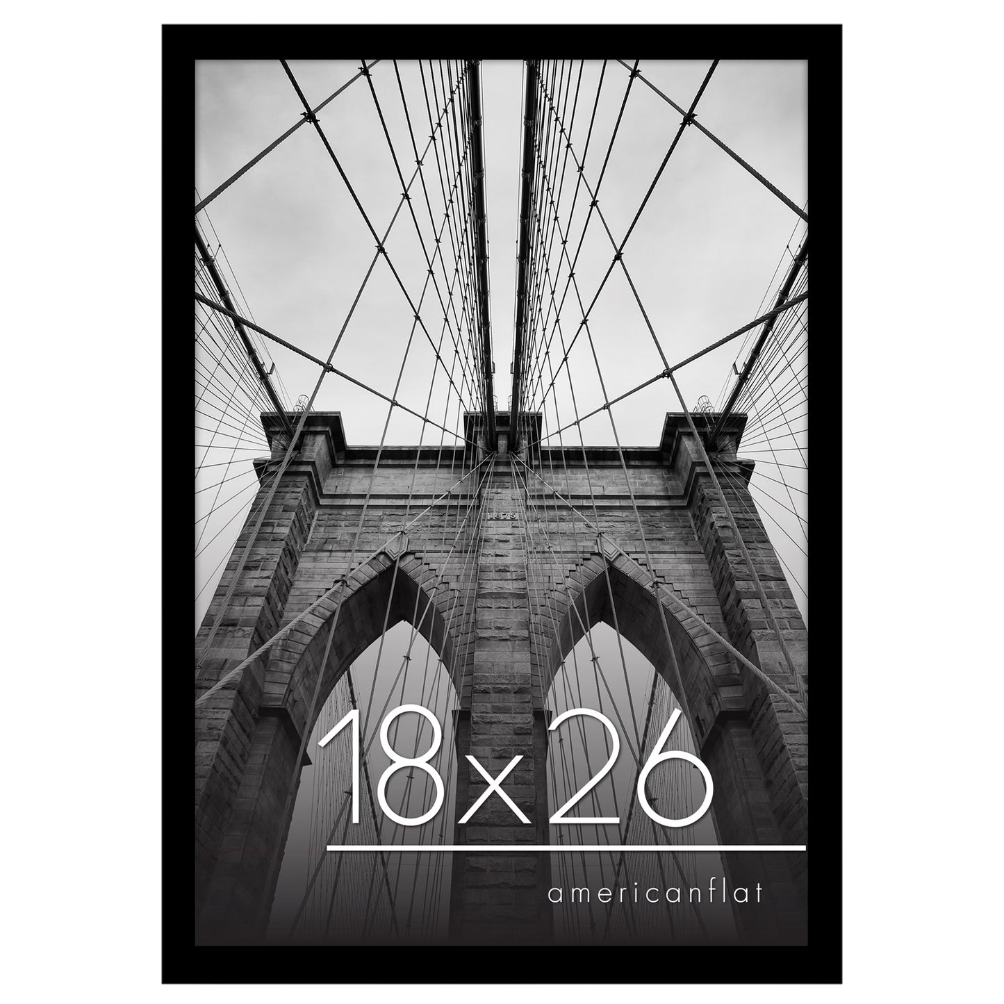 Poster Frame | Photo Frame with Polished Plexiglass Cover | Choose Size