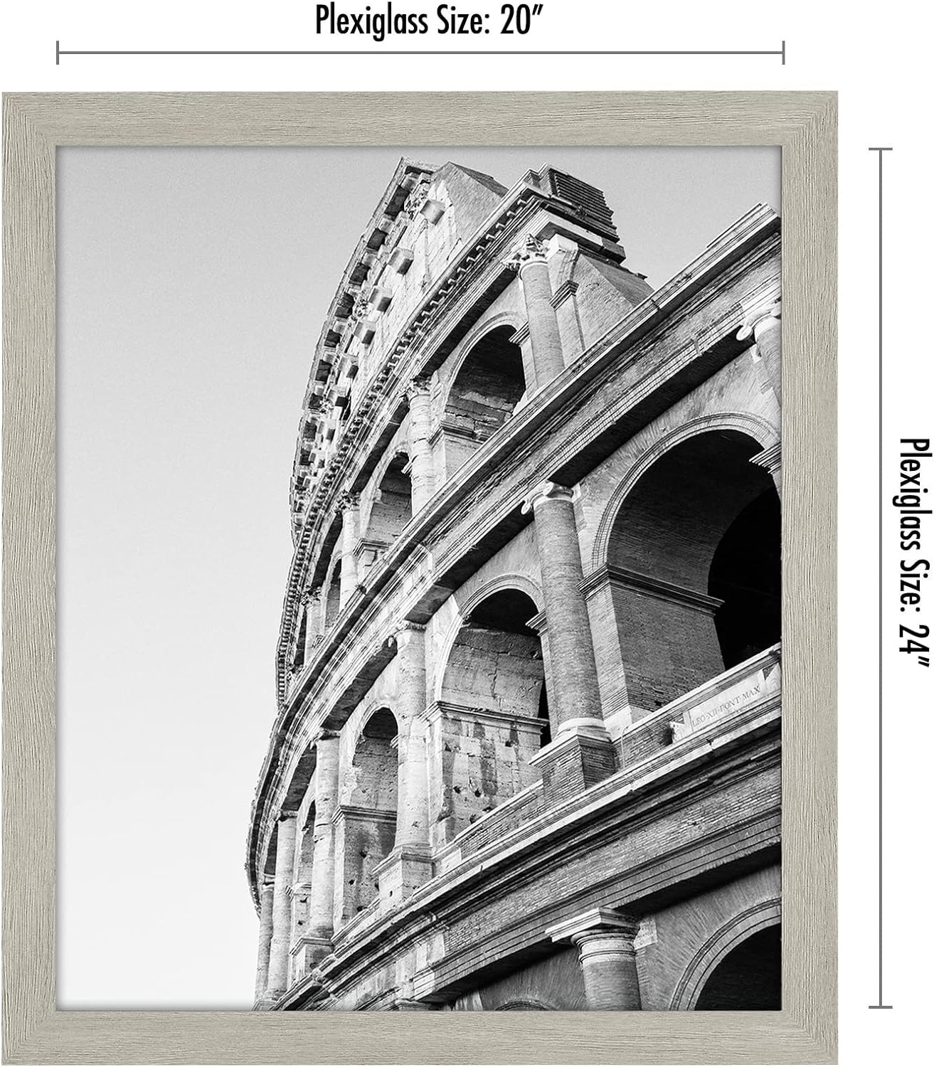 Gallery Poster Frame with Wood Grain Finish | Epic Collection