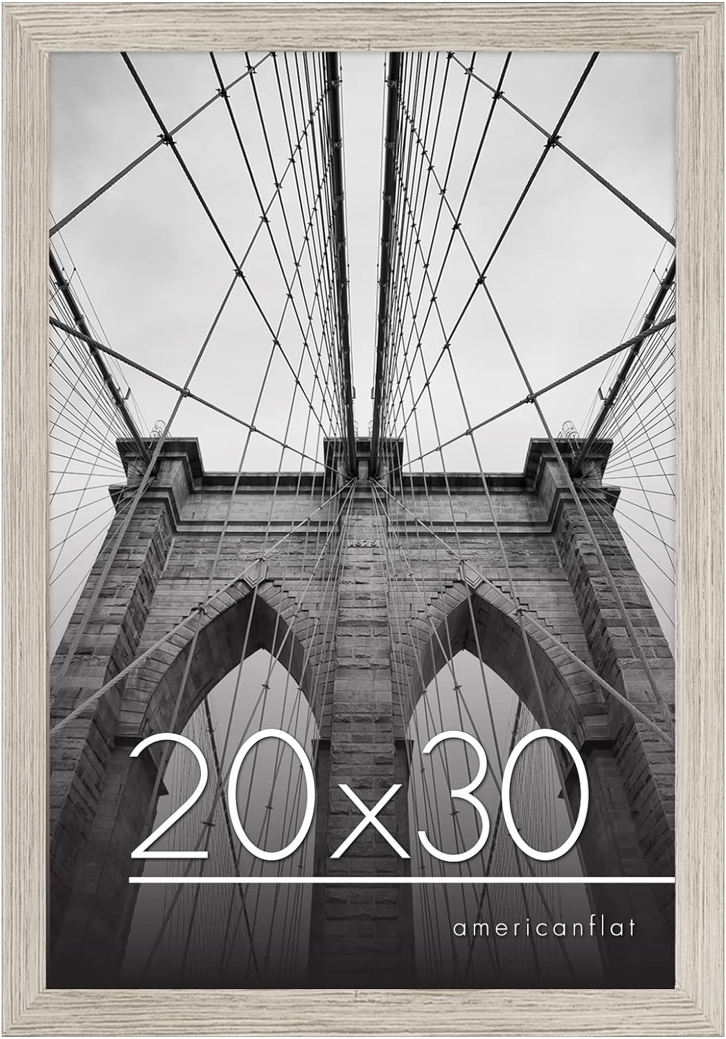 Gallery Poster Frame with Wood Grain Finish | Epic Collection