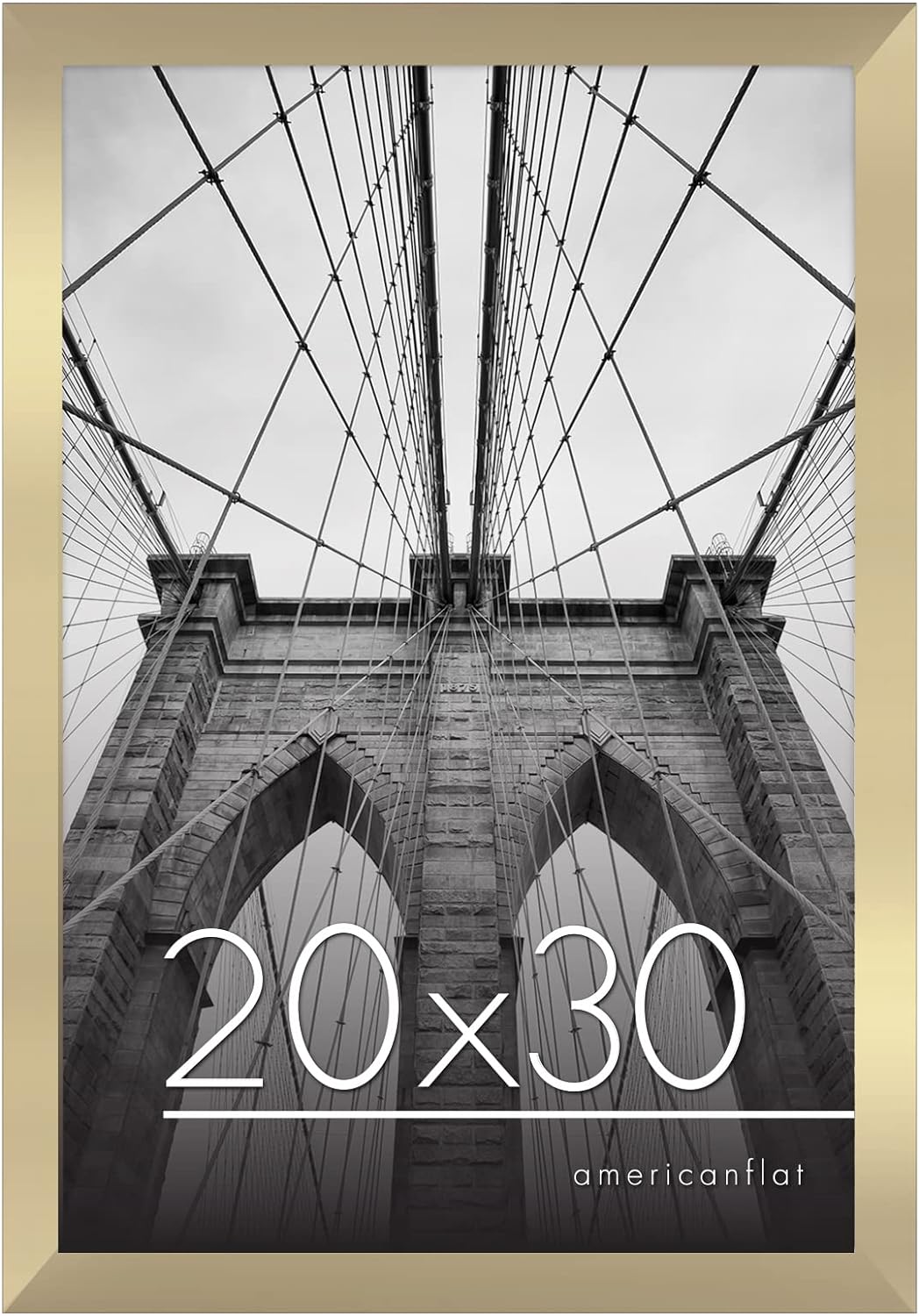 Gallery Poster Frame with Wood Grain Finish | Epic Collection